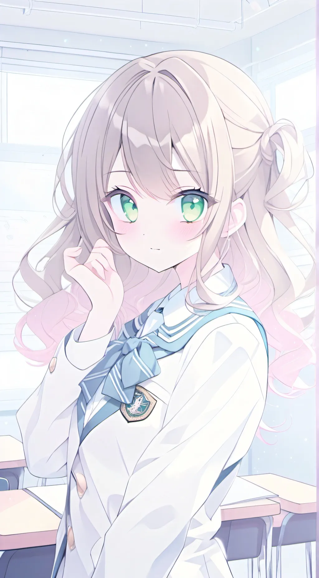 ai character: ೄྀAmy⊹༄ೄྀ background