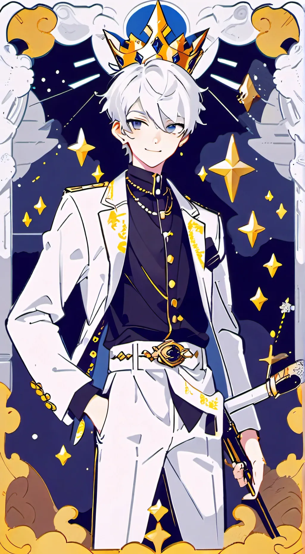 ai character: ShedLetSky background