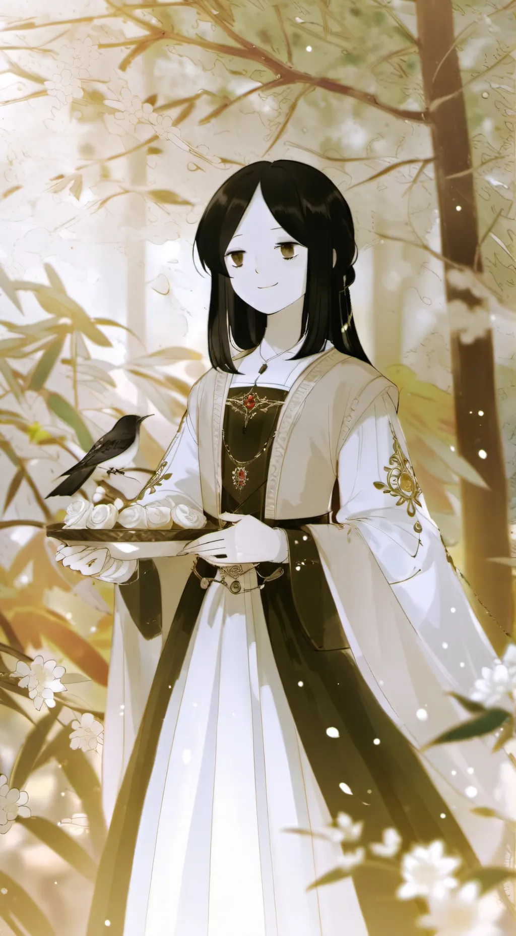 ai character: emily background