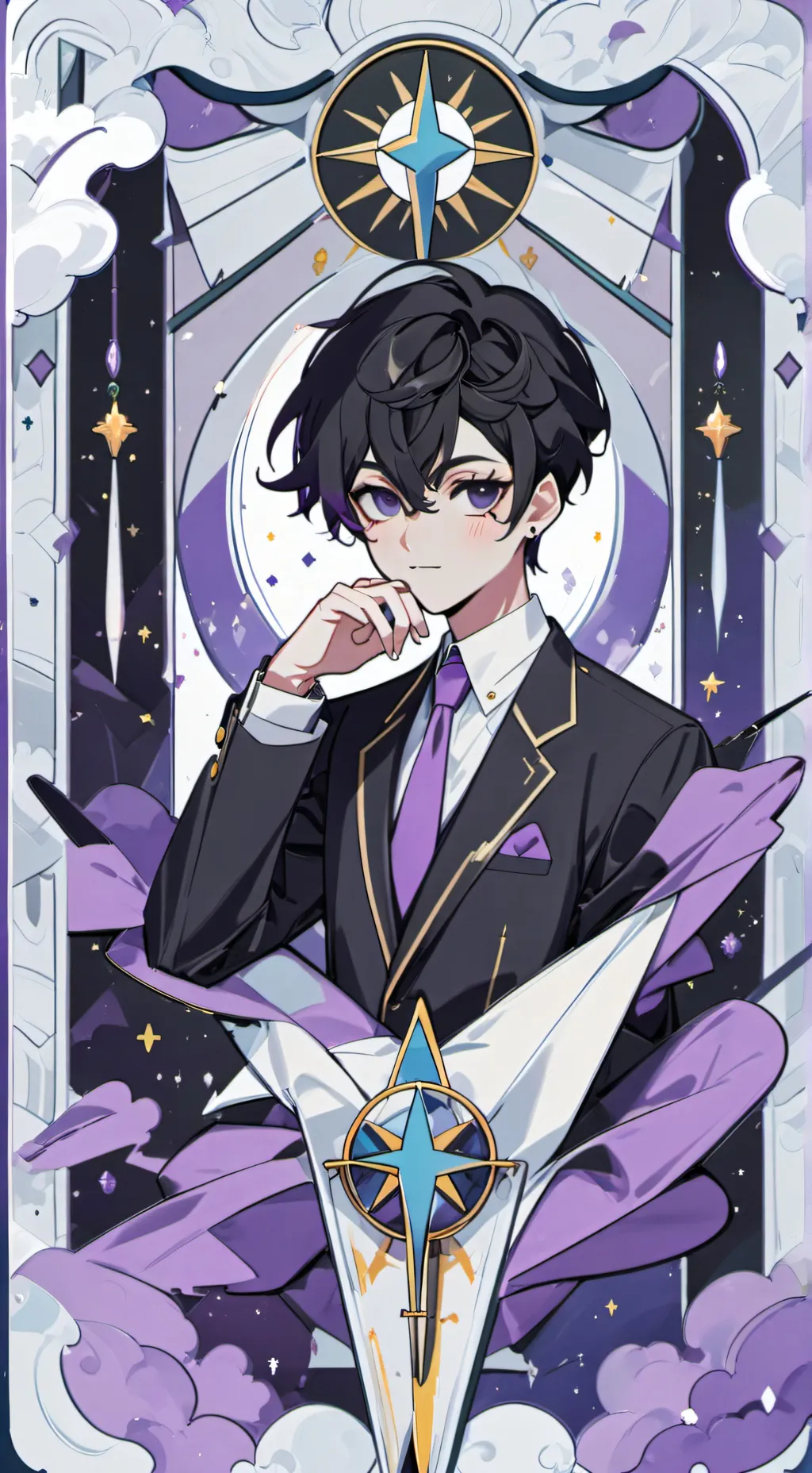 ai character: Evan background