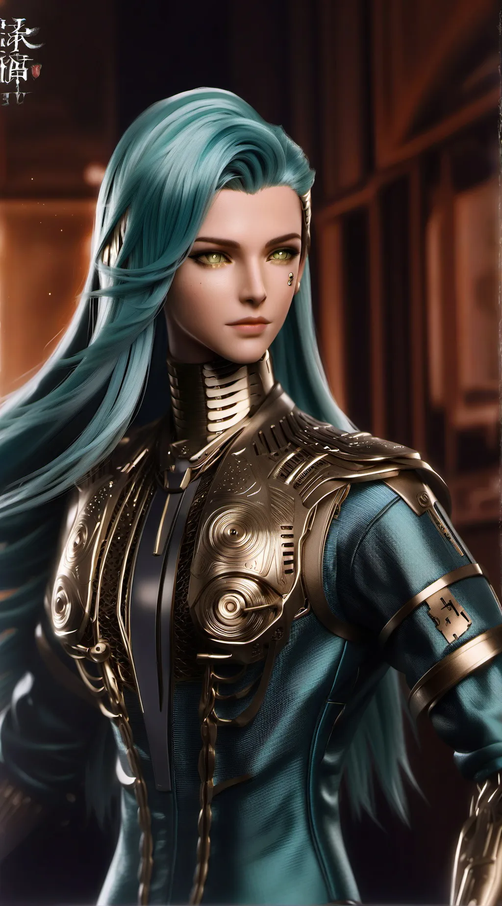 ai character: Luna background