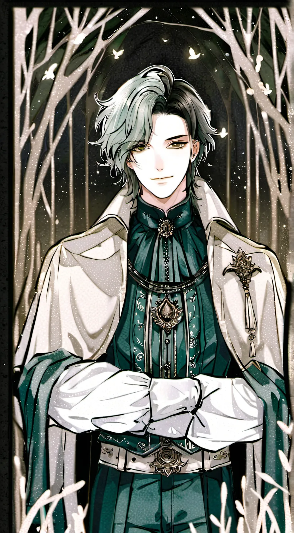 ai character: Hao~ background