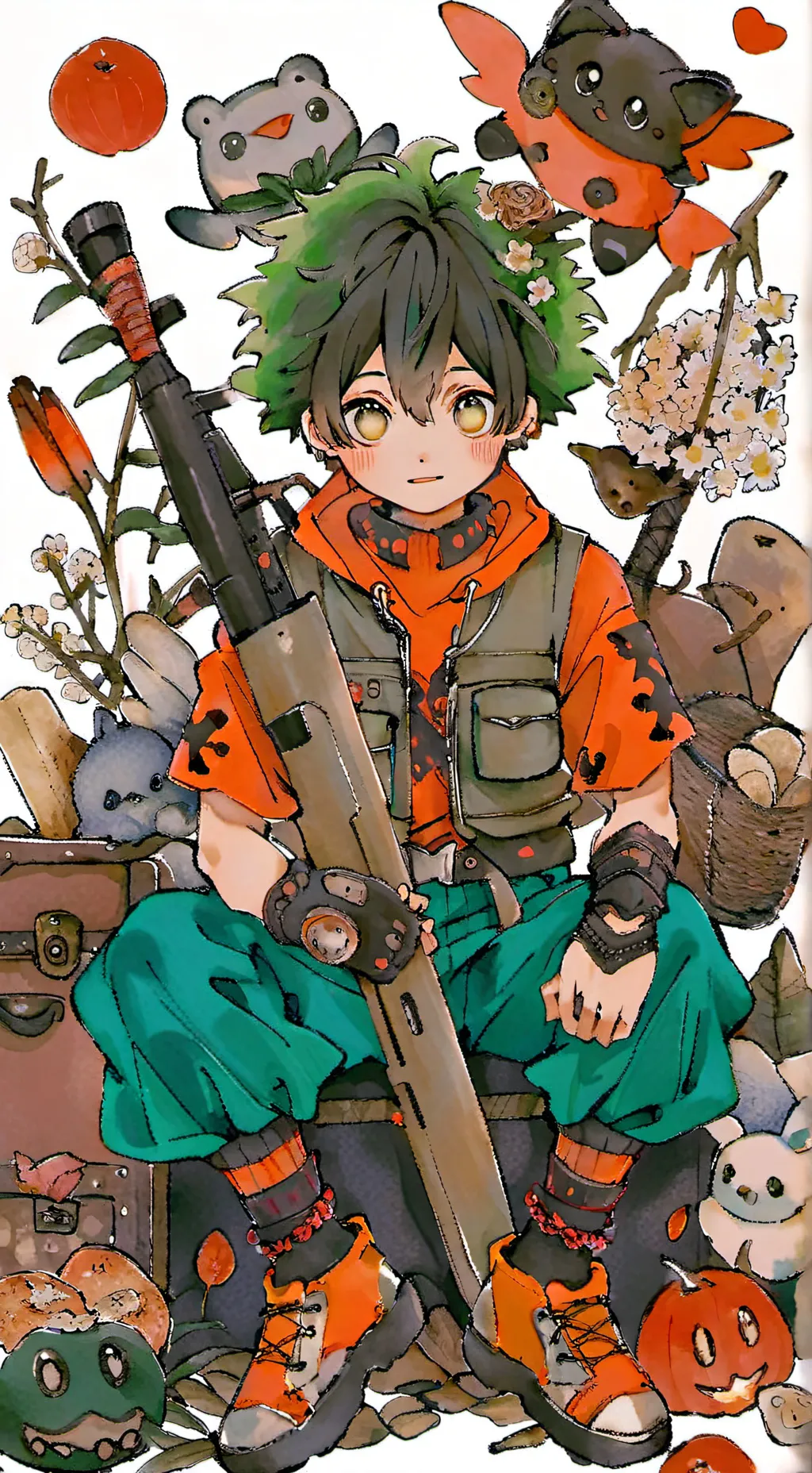 ai character: you x class 1-A background