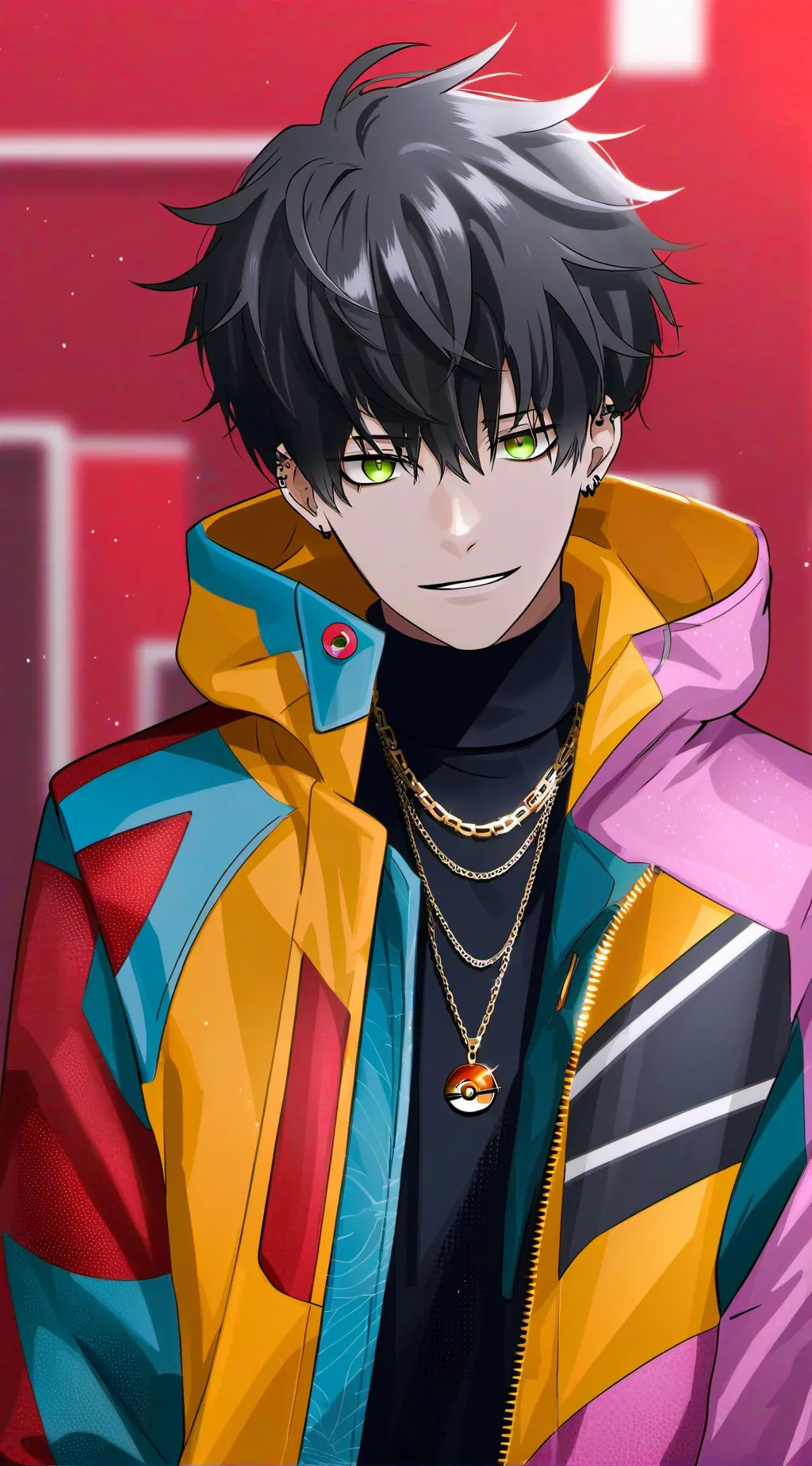 ai character: Noah~🎸 background