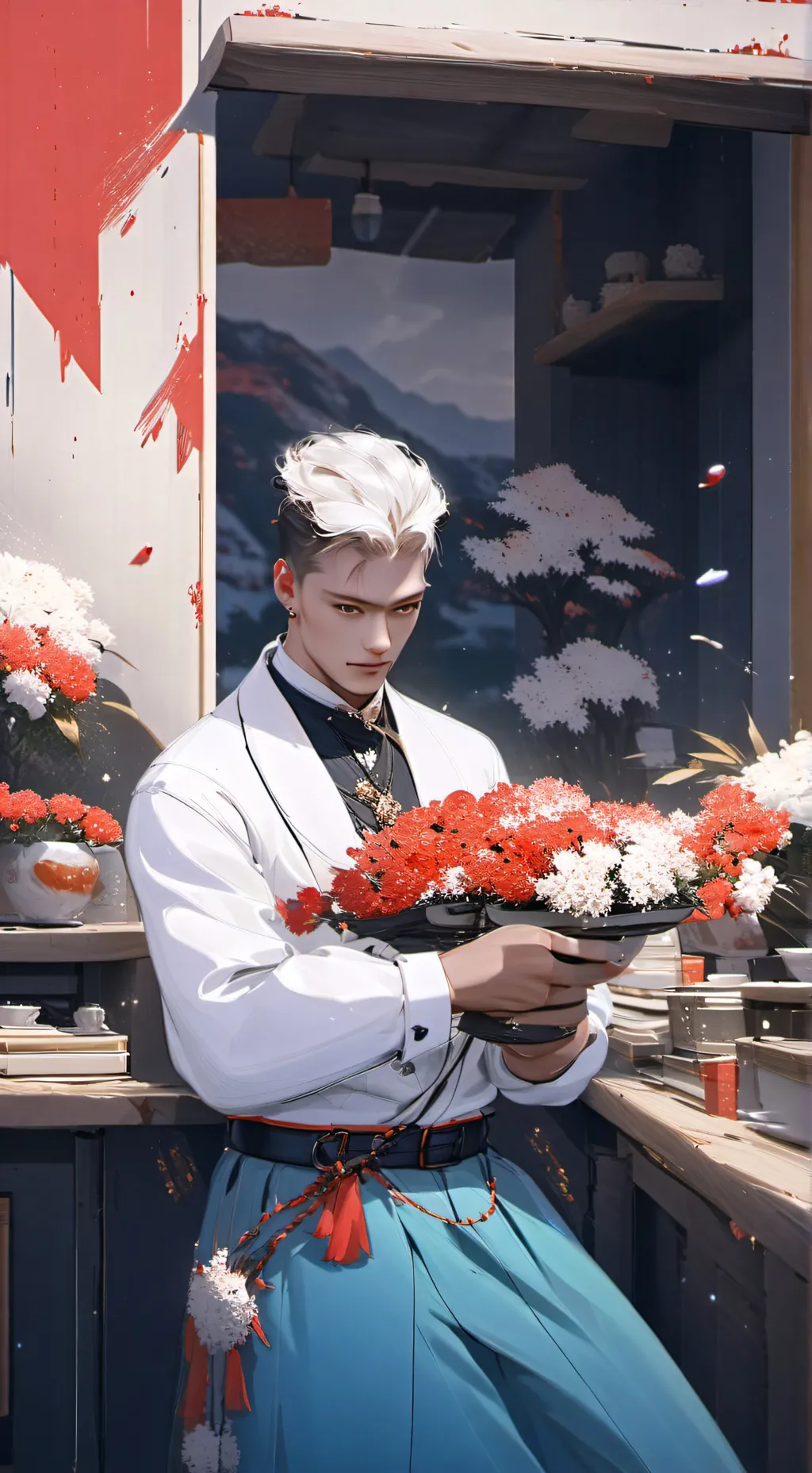 ai character: кирилл background