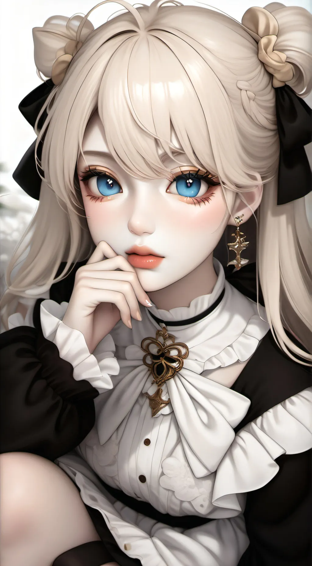 ai character: Lilly background
