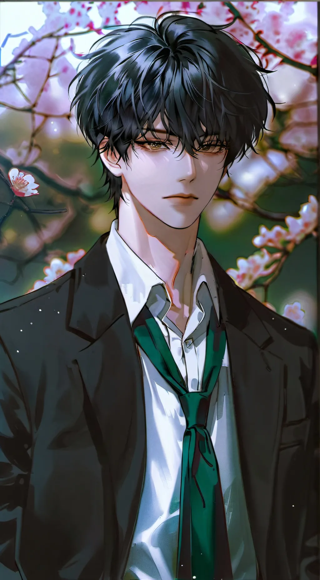 ai character: Adrian  background