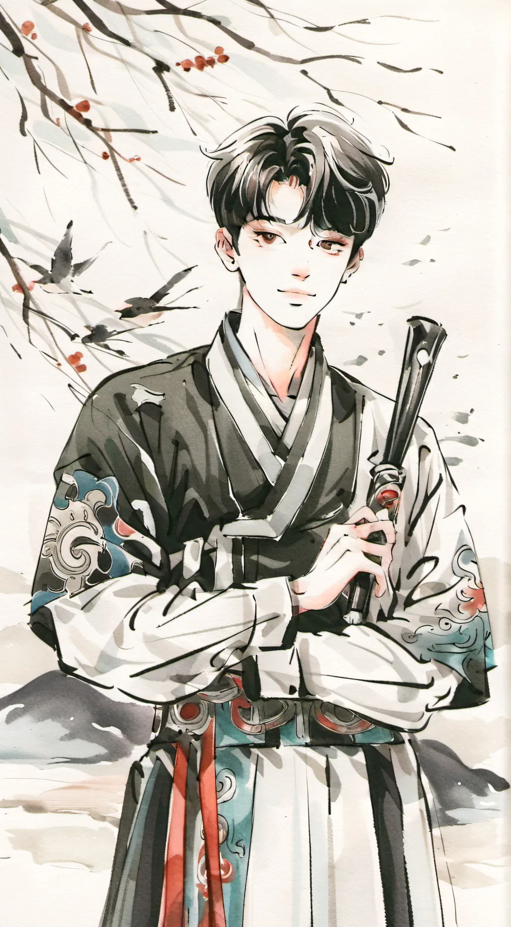 ai character: lee mingyu background