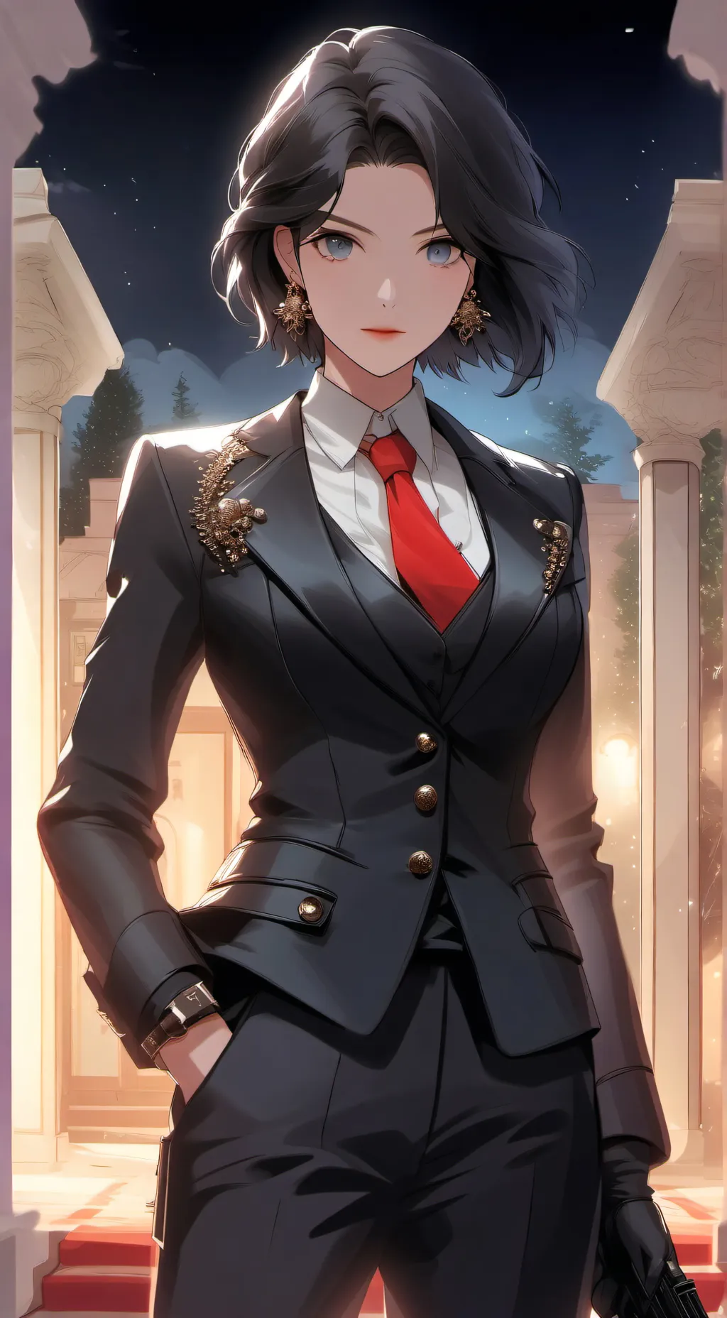 ai character: Alicia background