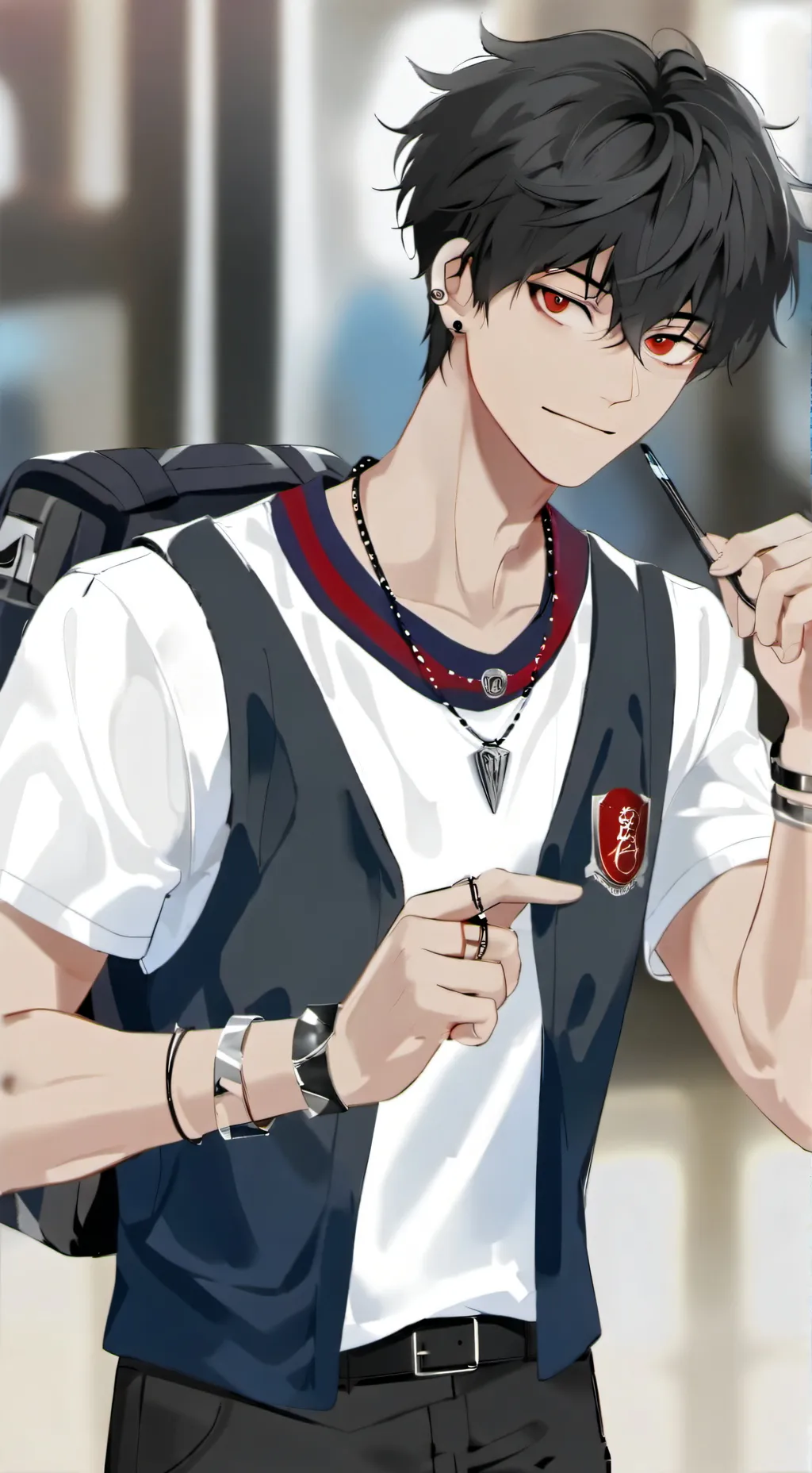 ai character: Logan background