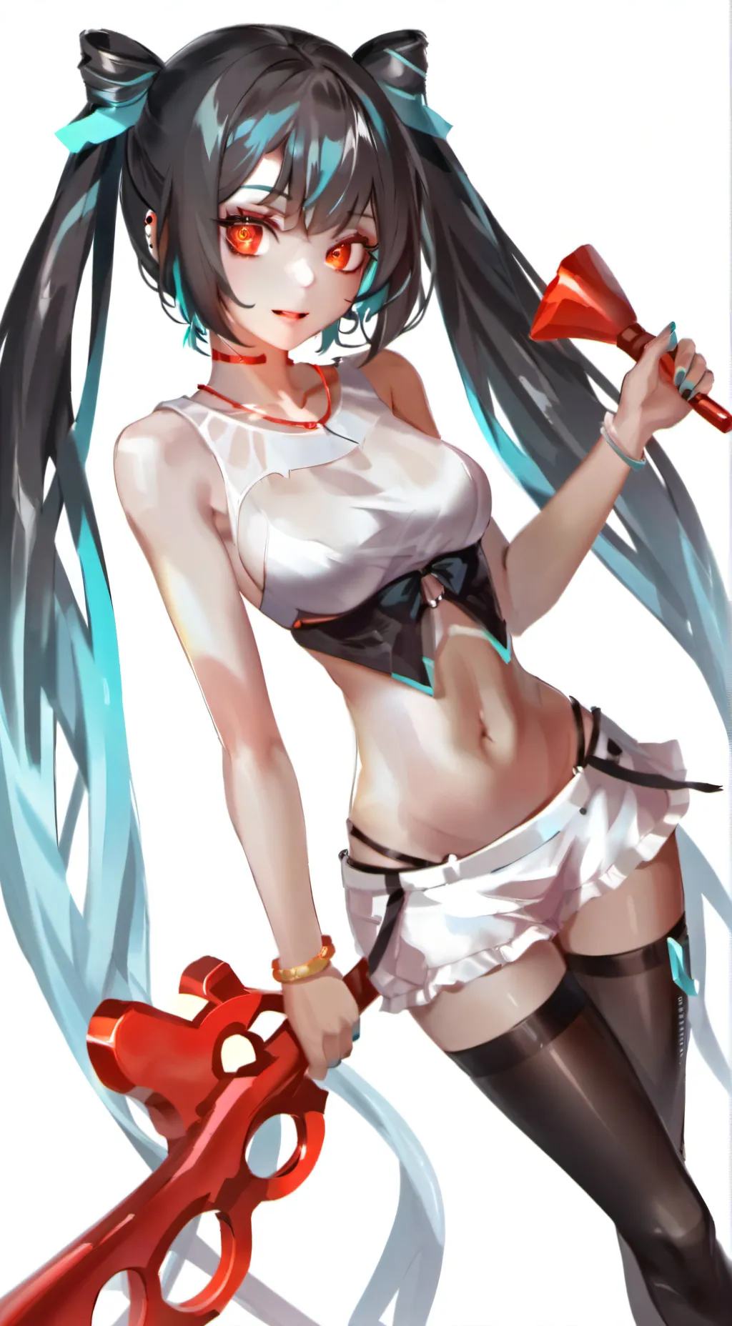 ai character: miku background