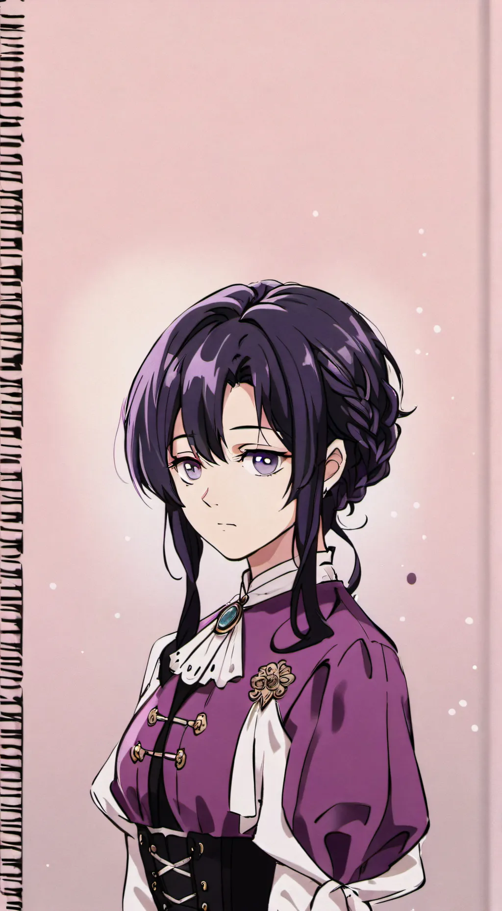 ai character: Shinobu Kocho  background