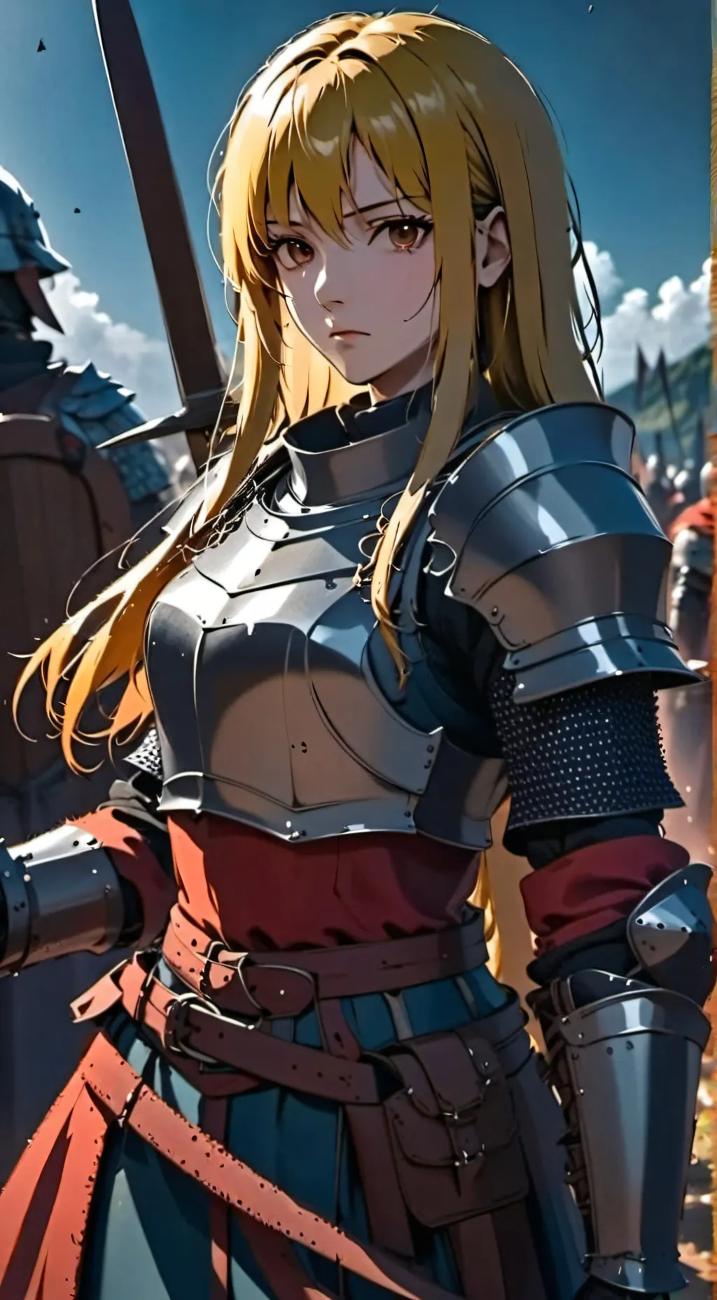 ai character: Curie background