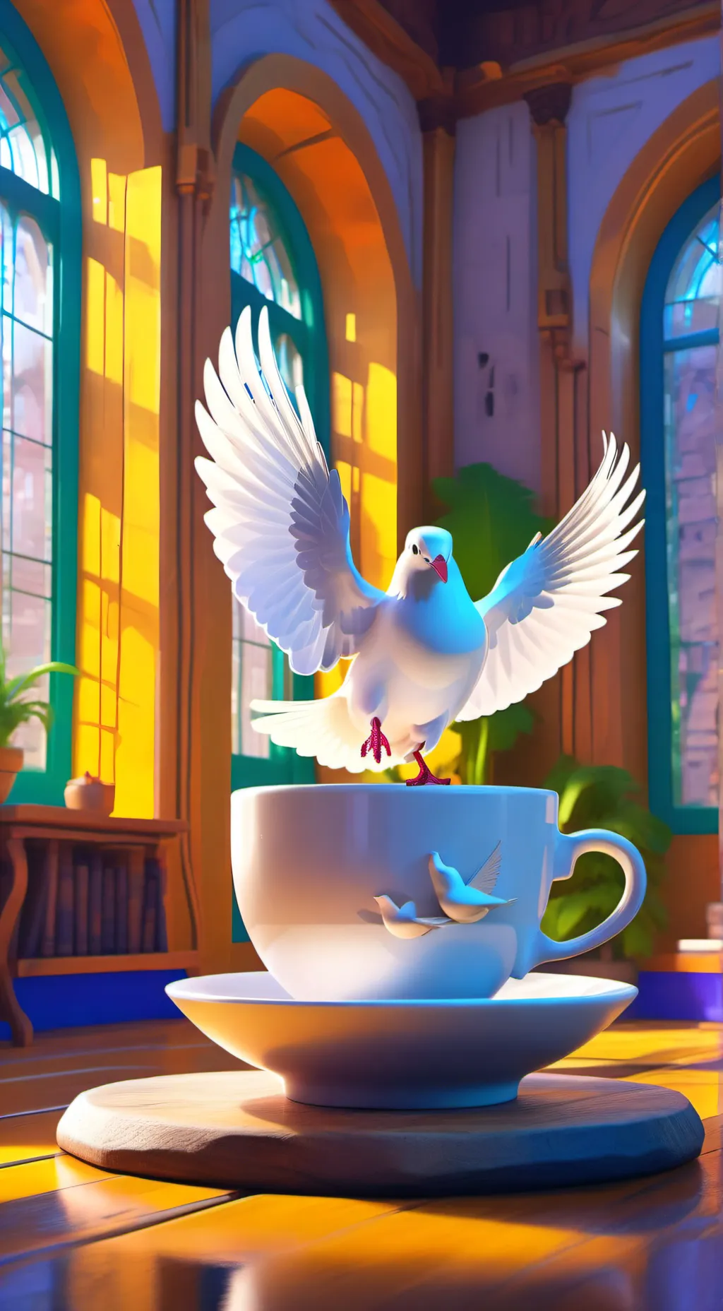 ai character: денди background