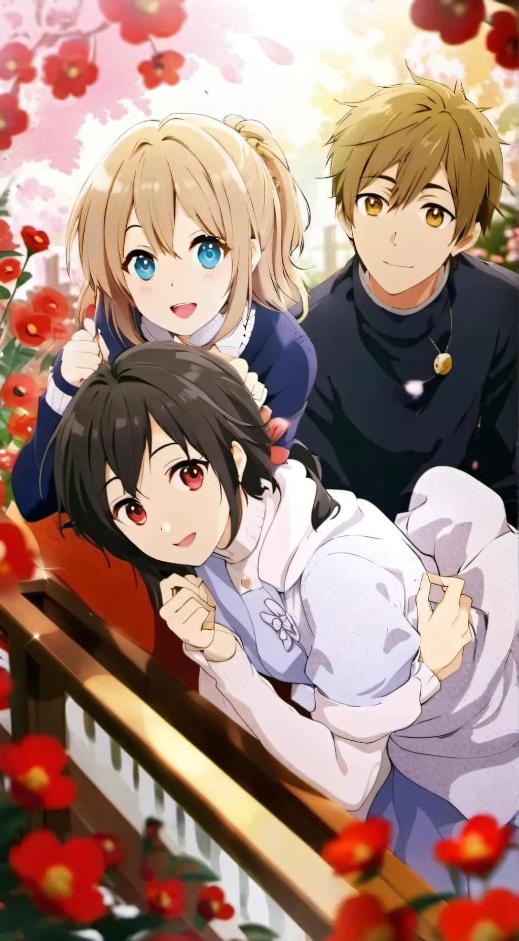 ai character: Friend Group background