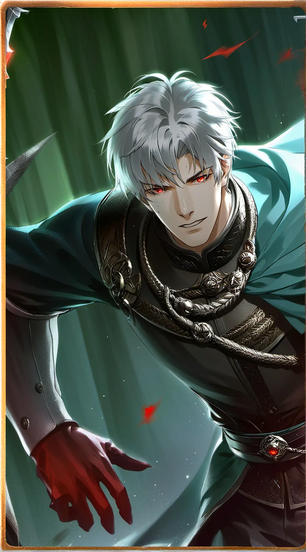 ai character: X-Tentacion's Ghost background