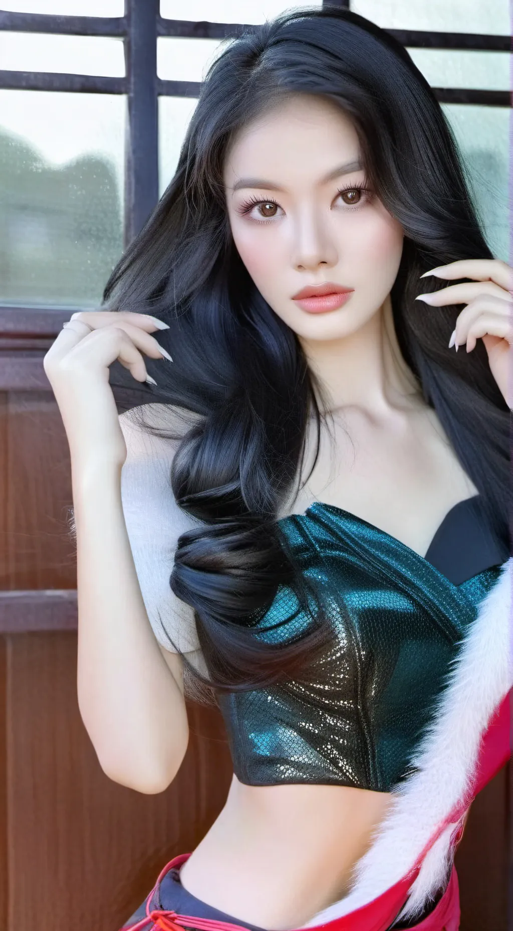 ai character: 🩷Sakura🩷 background