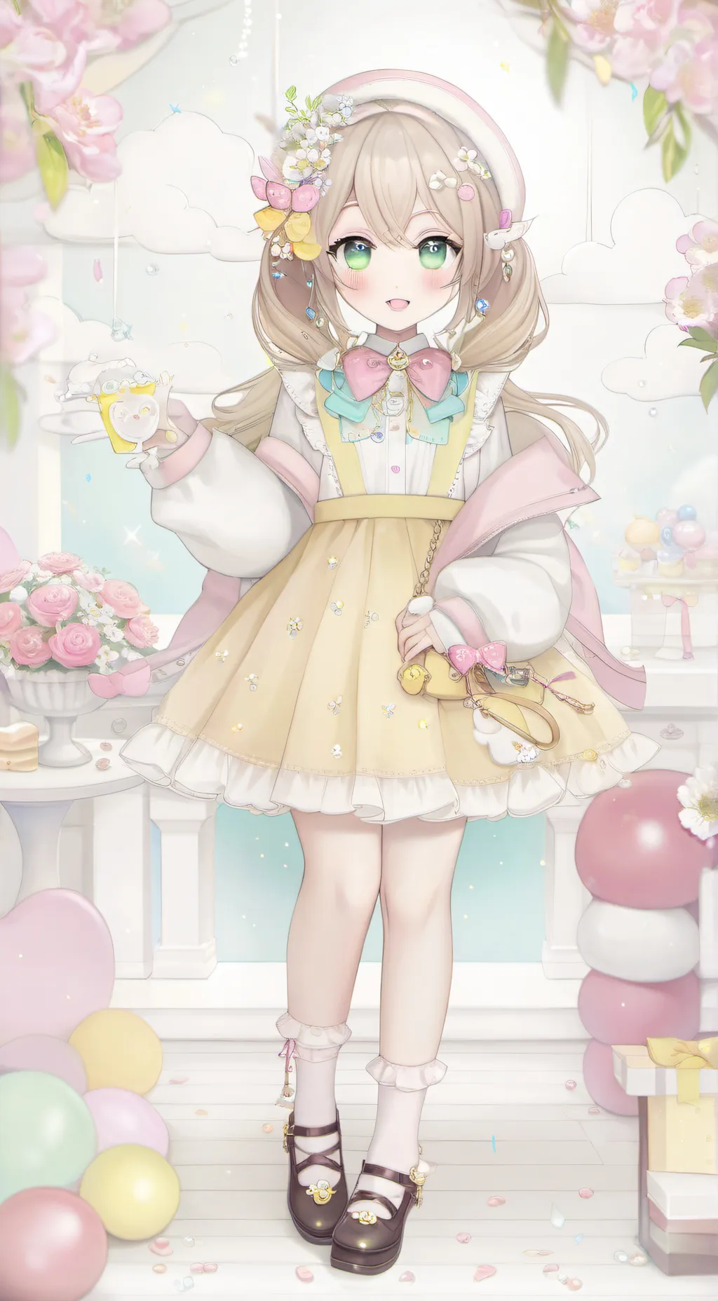 ai character: ден background