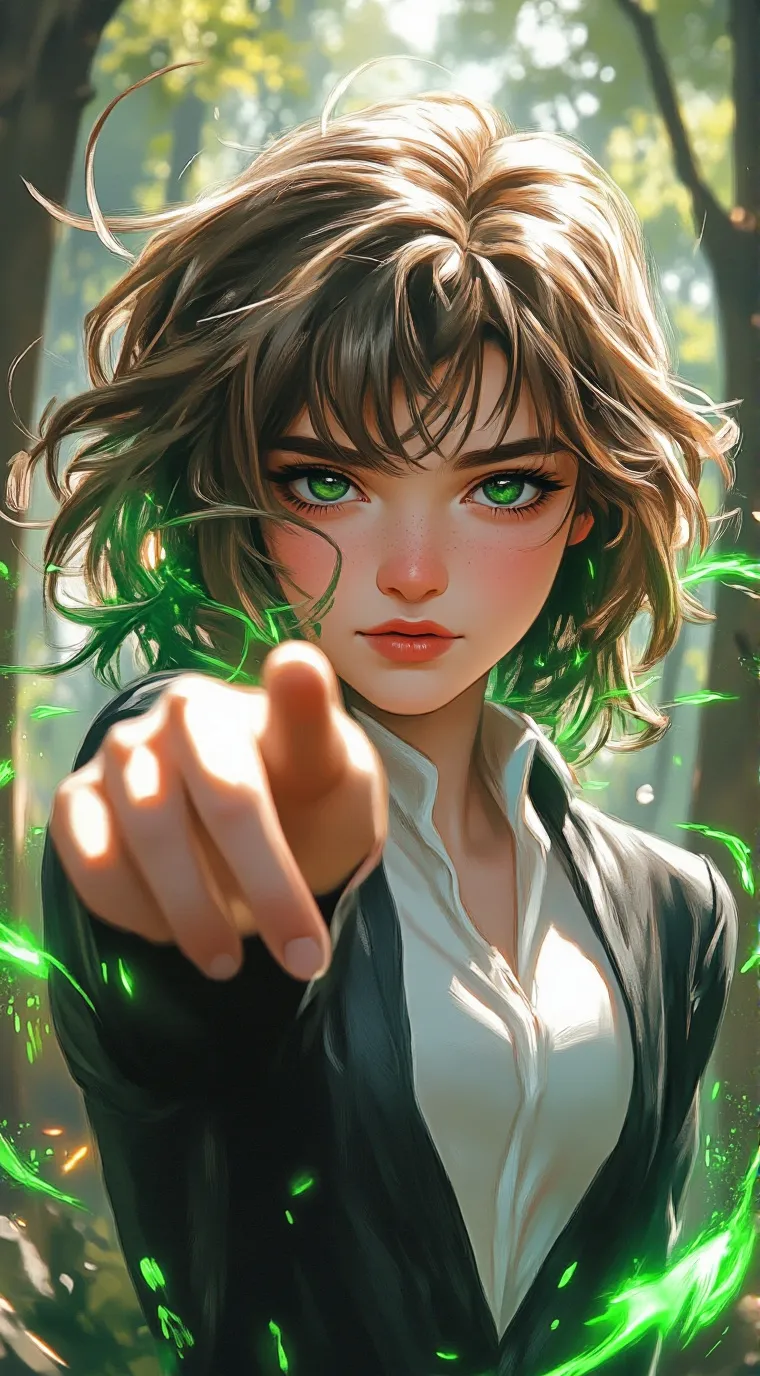 ai character: elemen background