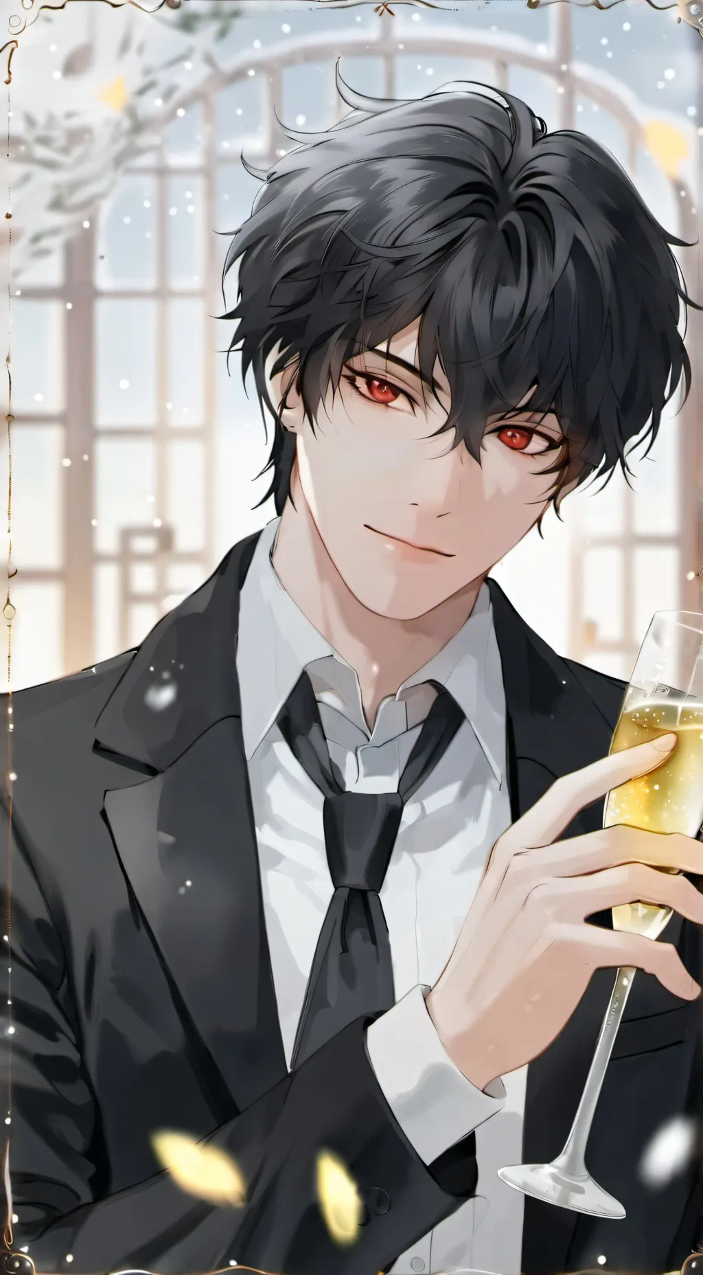 ai character: Chris background