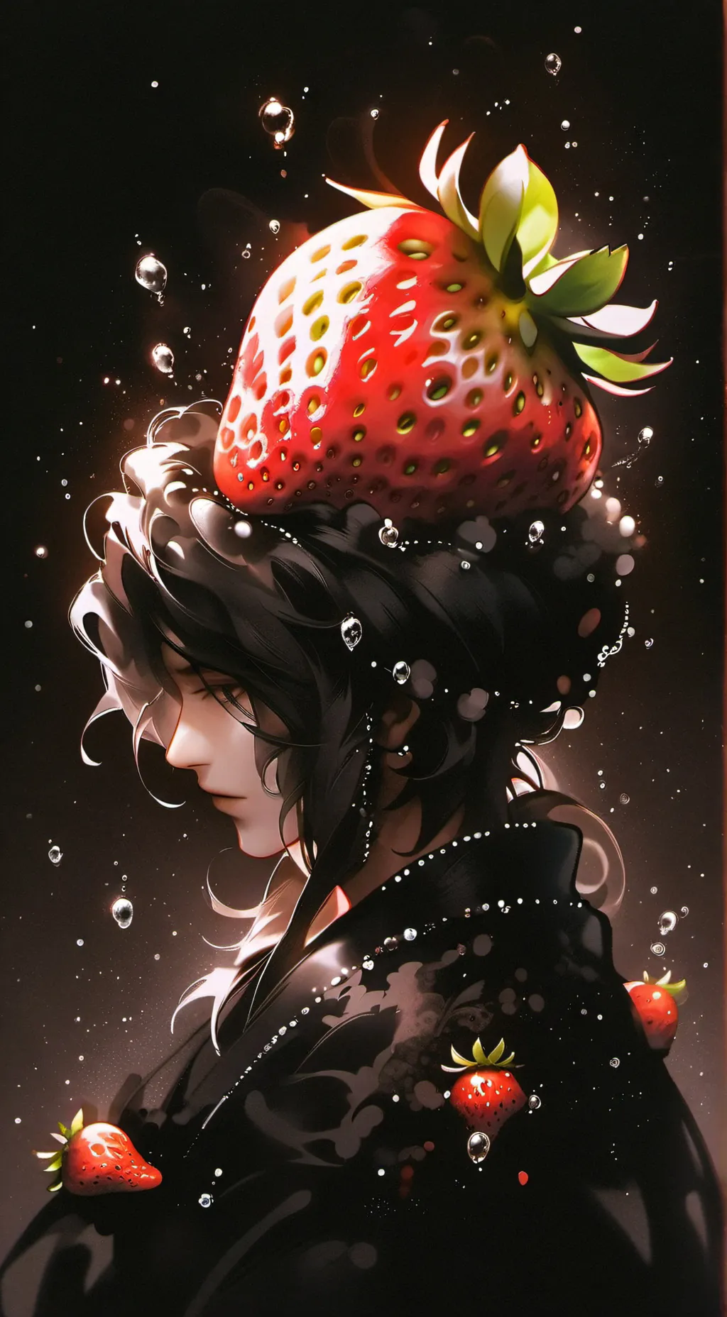 ai character: tw sprout Japanese background