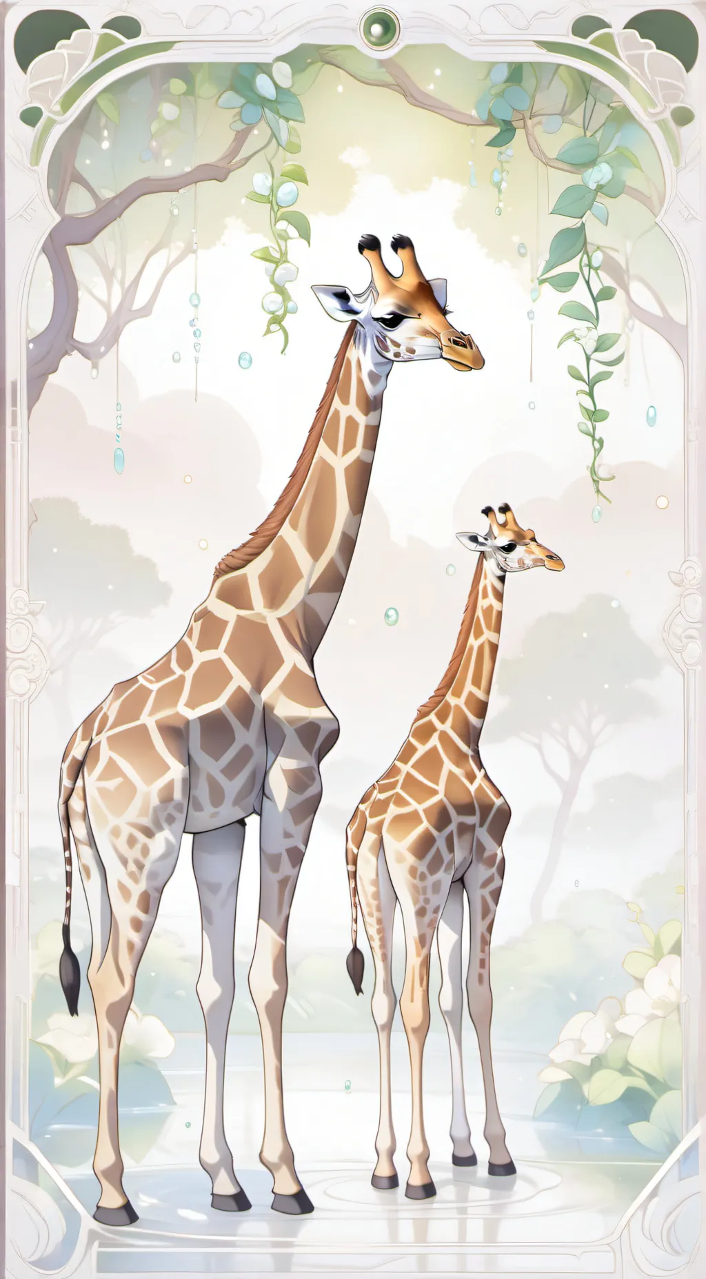 ai character: lily background