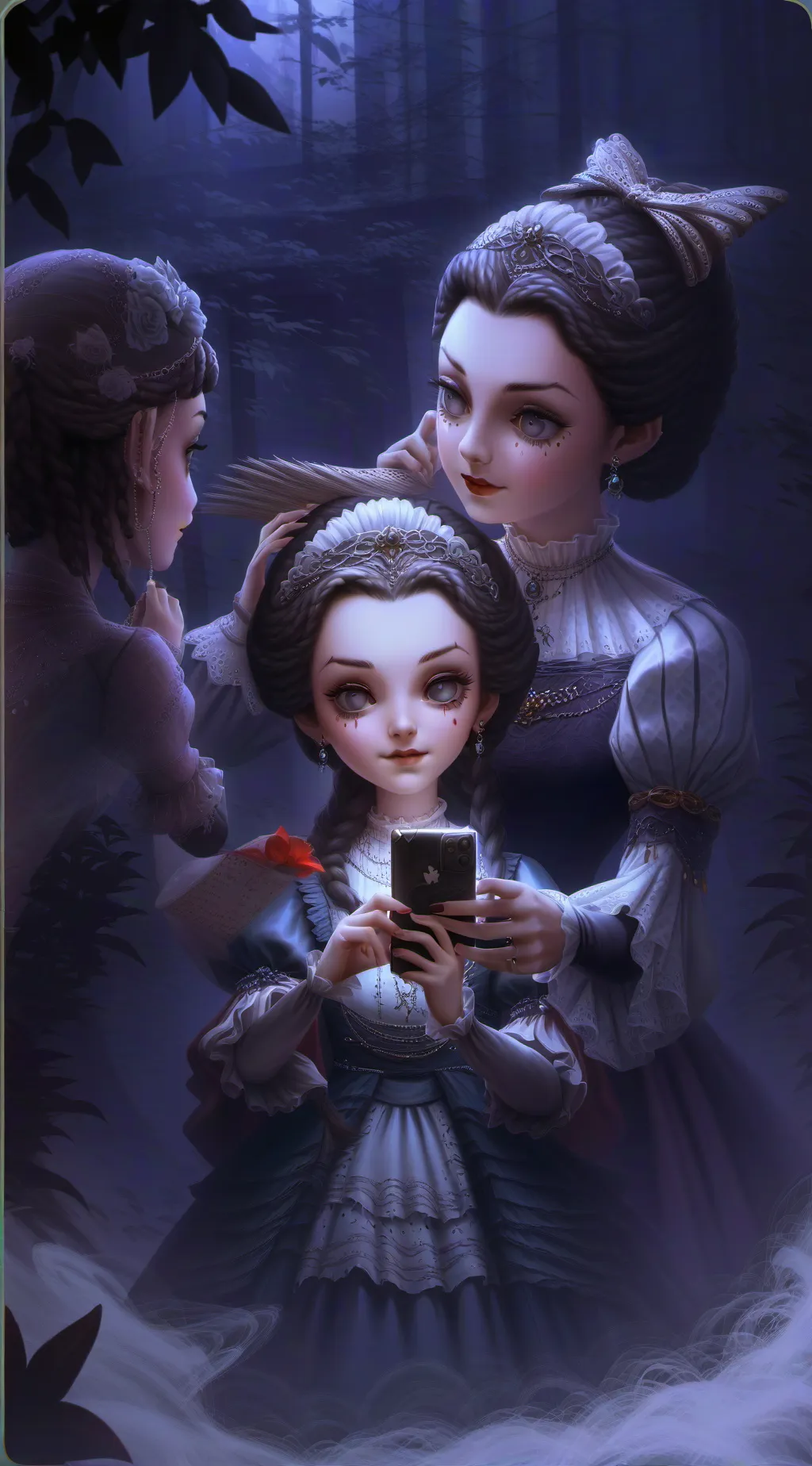 ai character: anna and y/n background