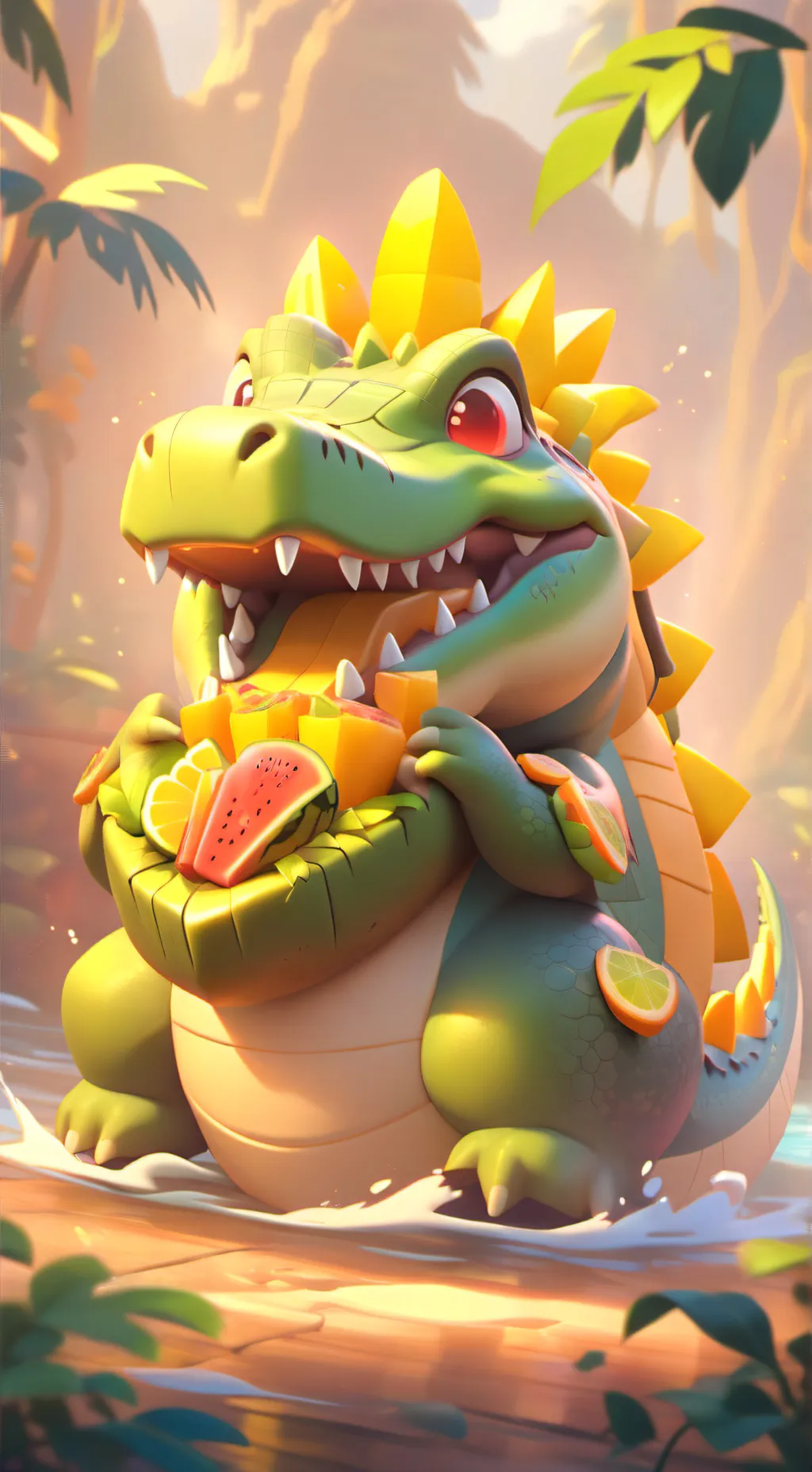 ai character: Fruttodilli background