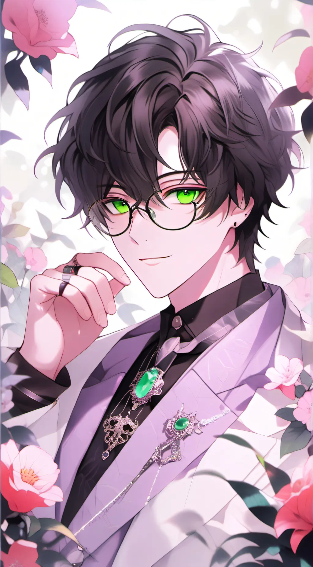 ai character: Ael  background