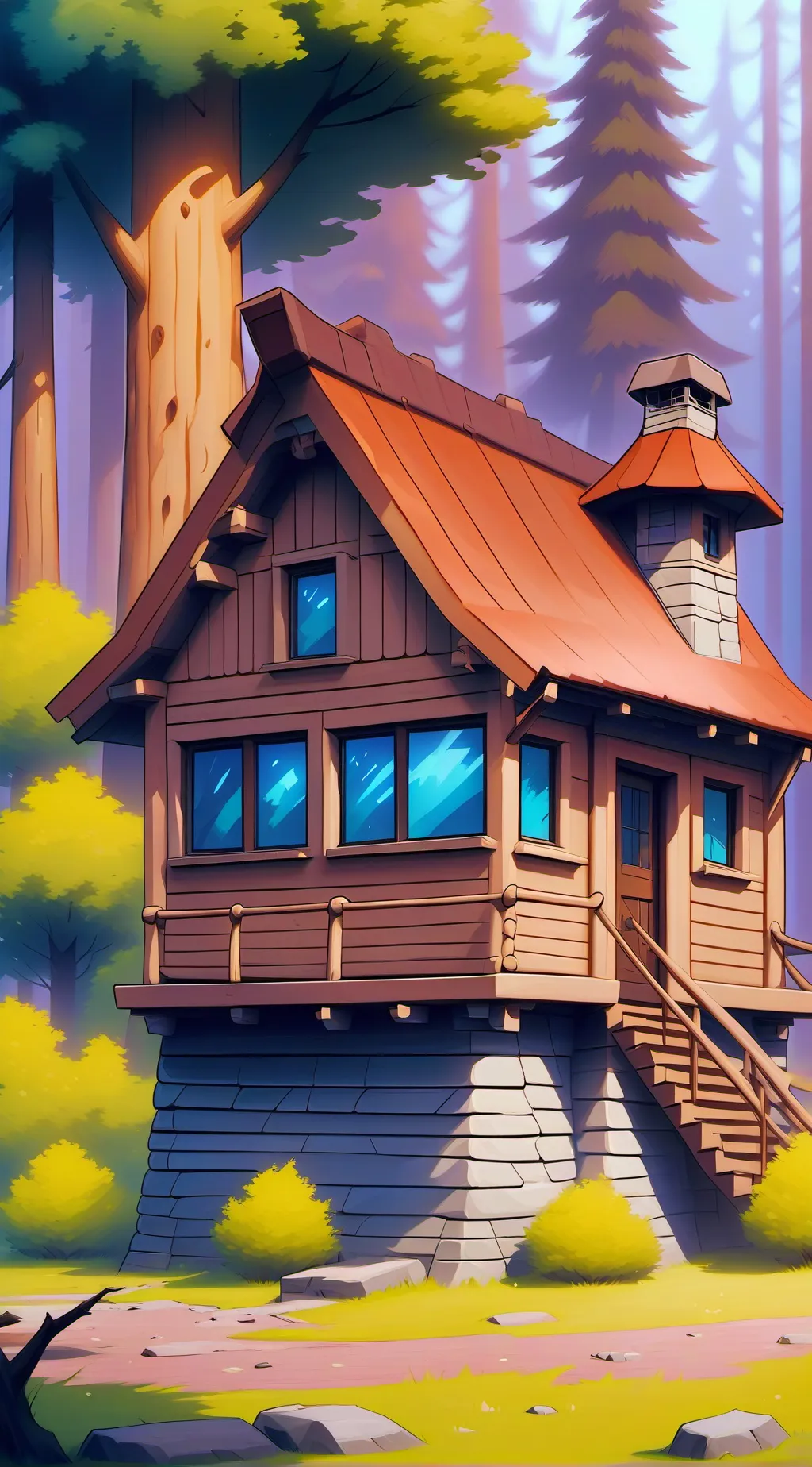 ai character: The summer of 1997 background