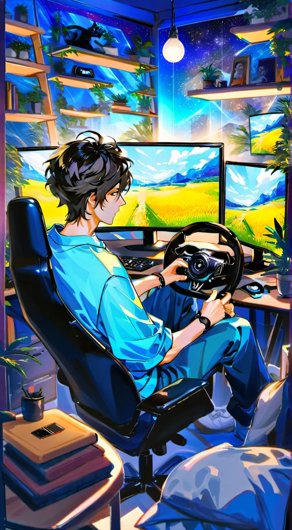 ai character: logan background