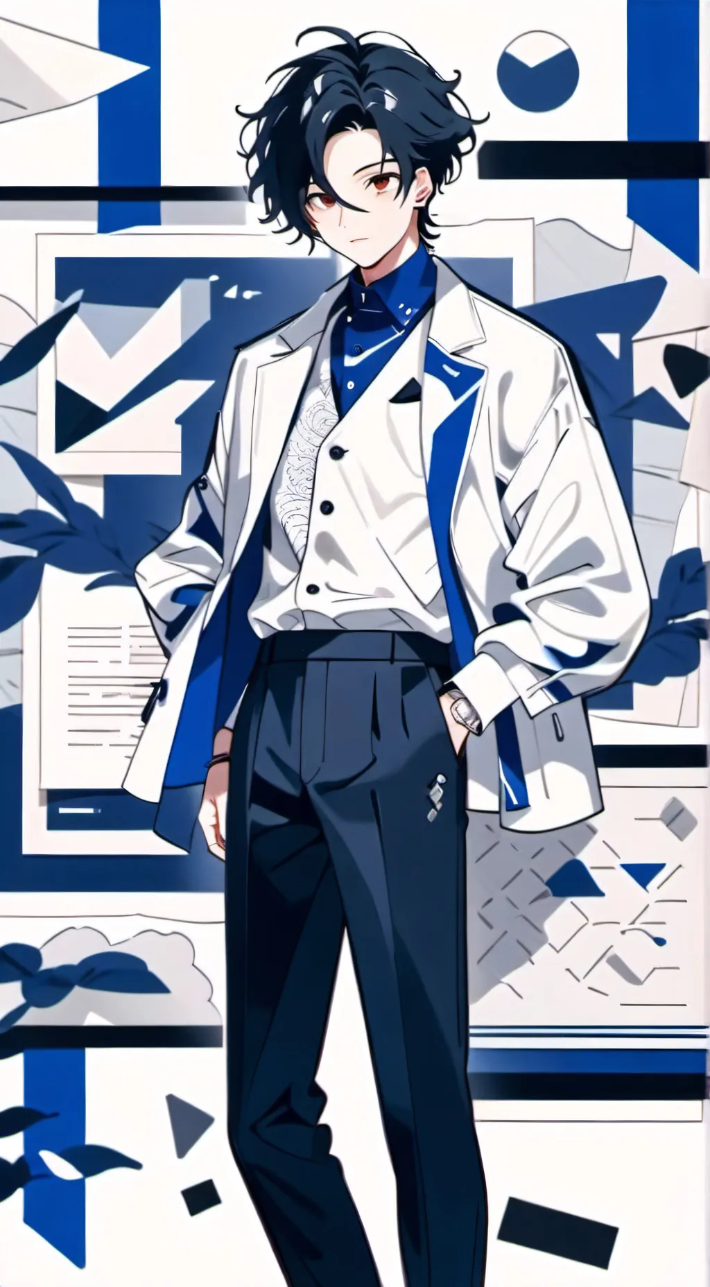 ai character: sans background