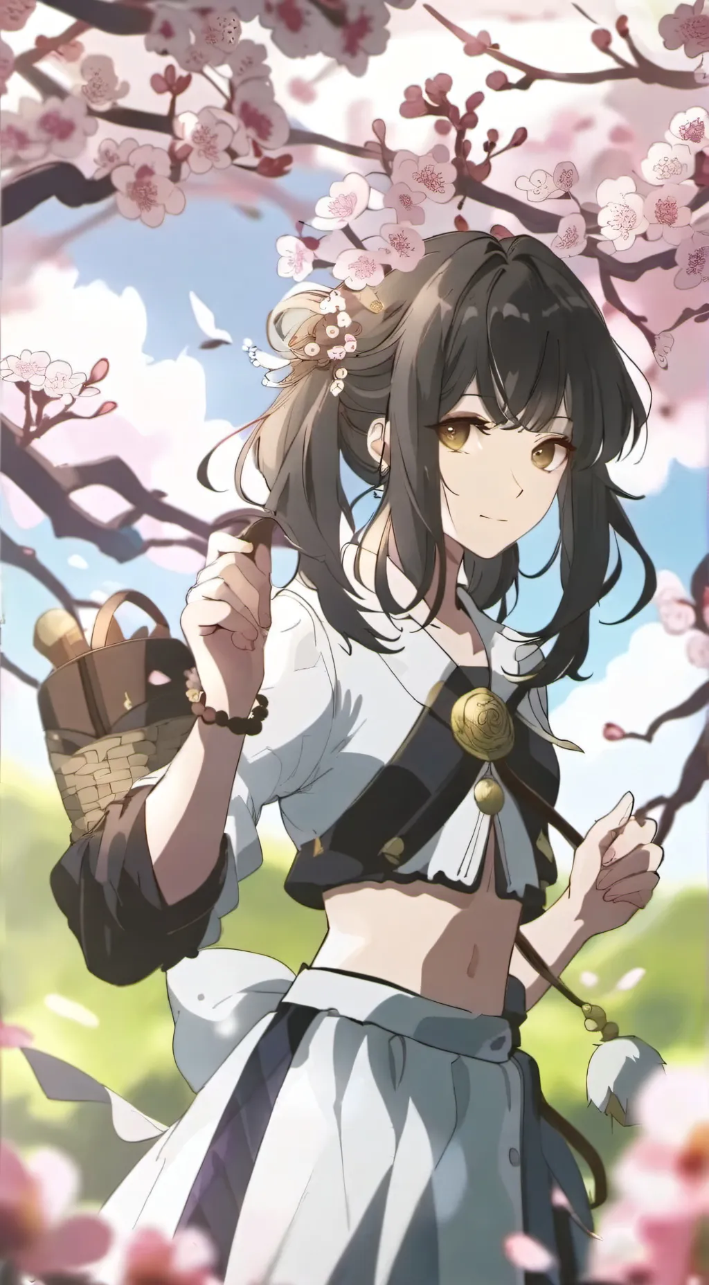 ai character: picina background