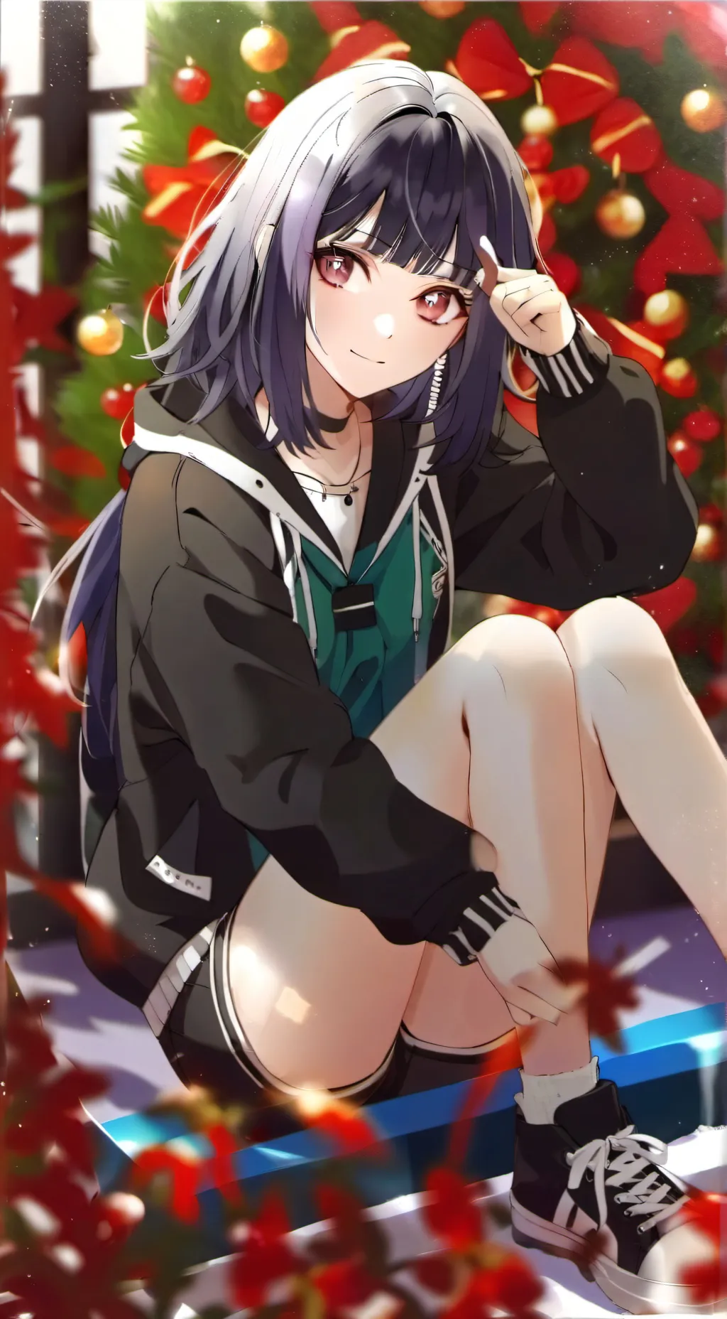 ai character: Megumis BFF background