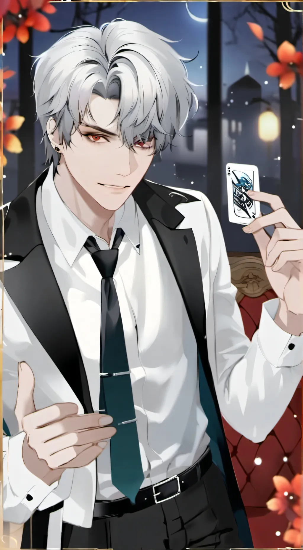 ai character: leo background