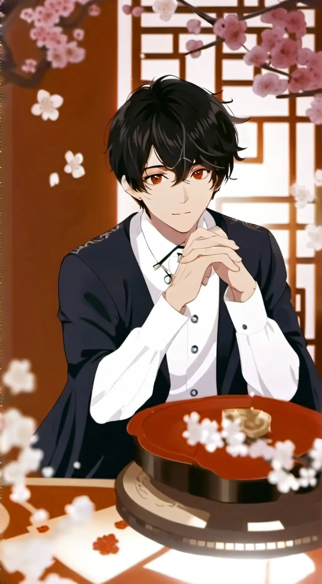 ai character: little brother  background