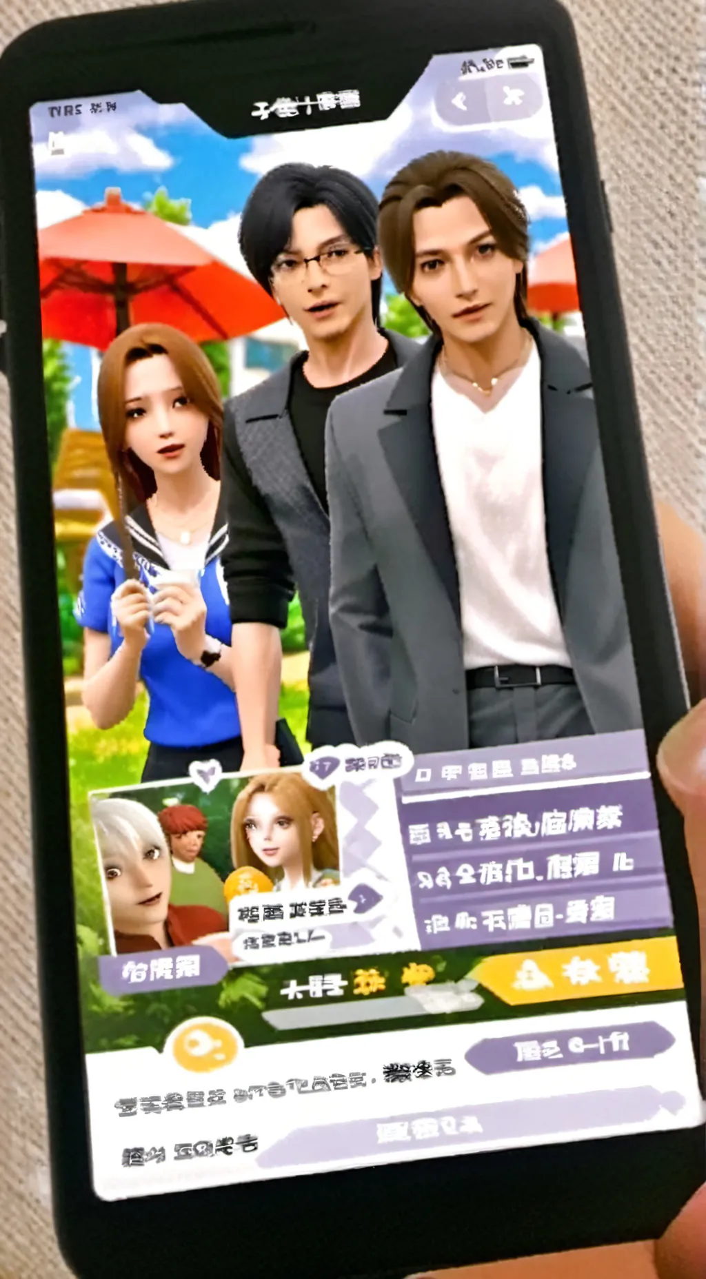 ai character: Sora's daughter  background