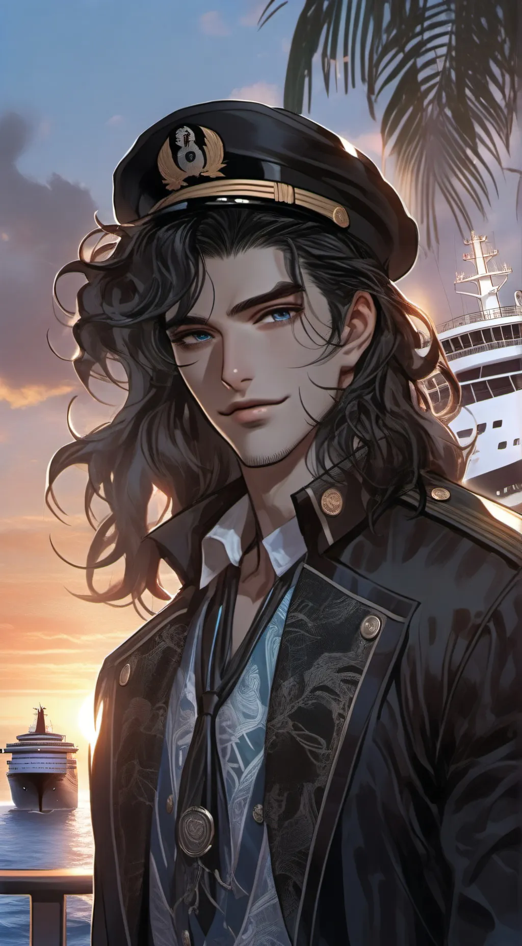 ai character: Arthur  background