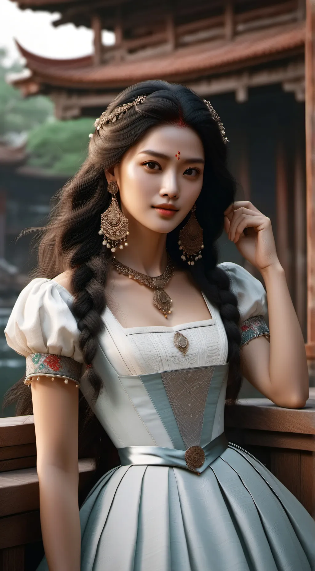 ai character: Baby Princess Anya background