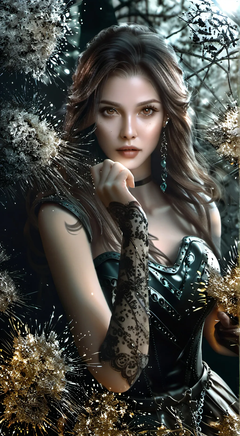 ai character: Alicia Kingsley  background