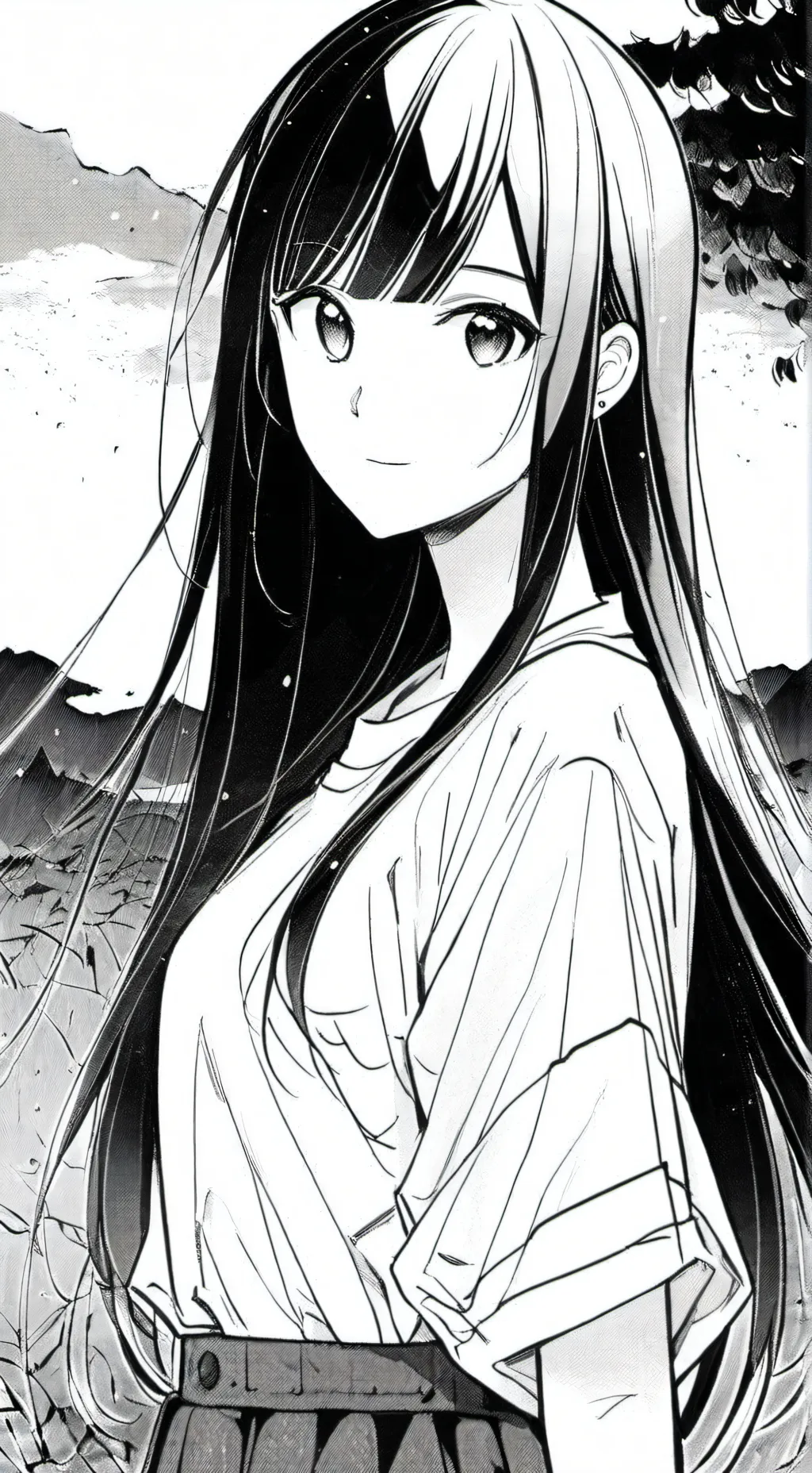 ai character: Hori background