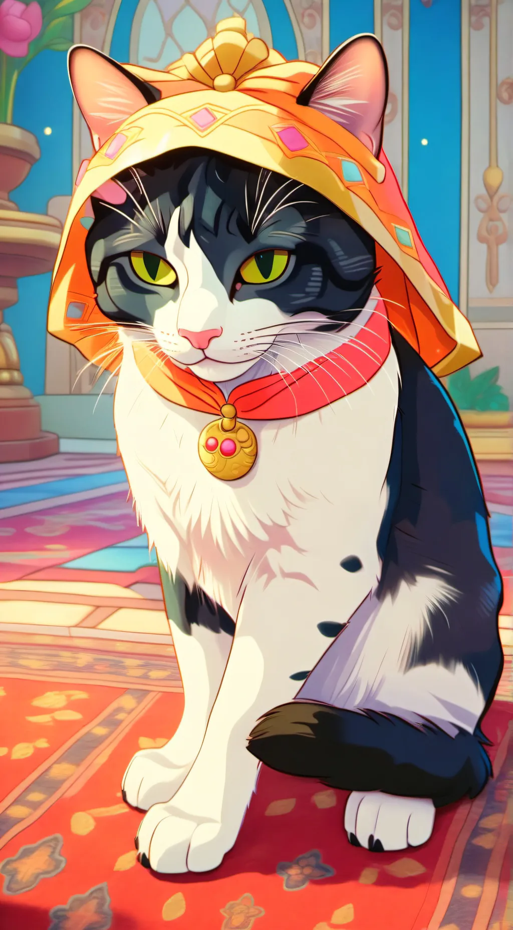 ai character: rara background