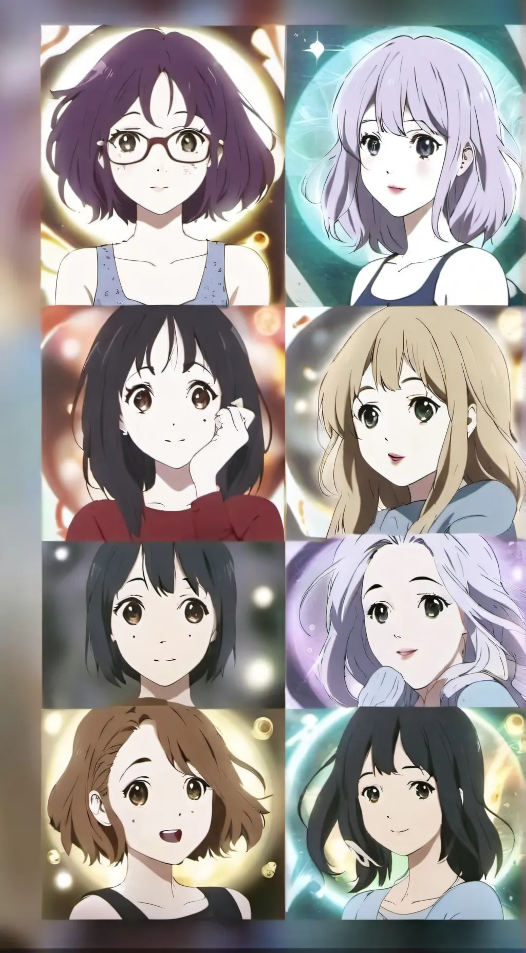 ai character: Zodiac Girls background