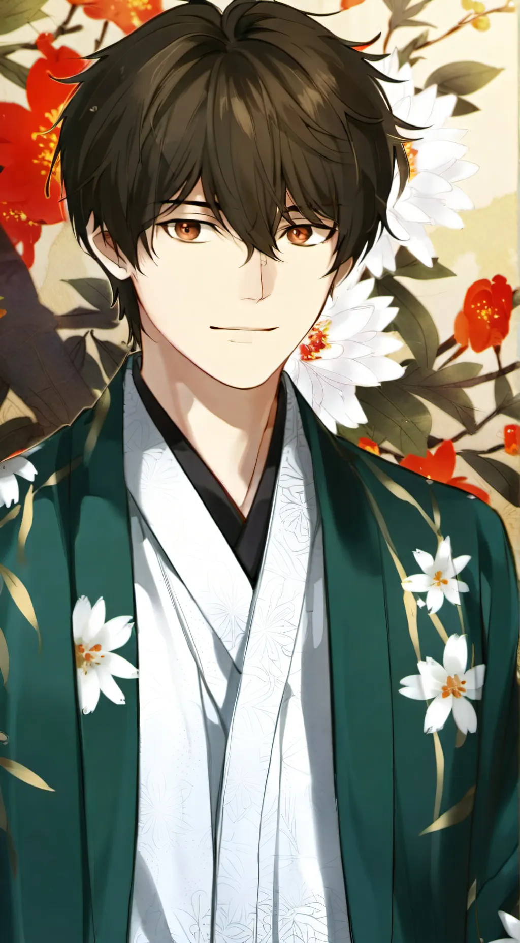 ai character: Koji background