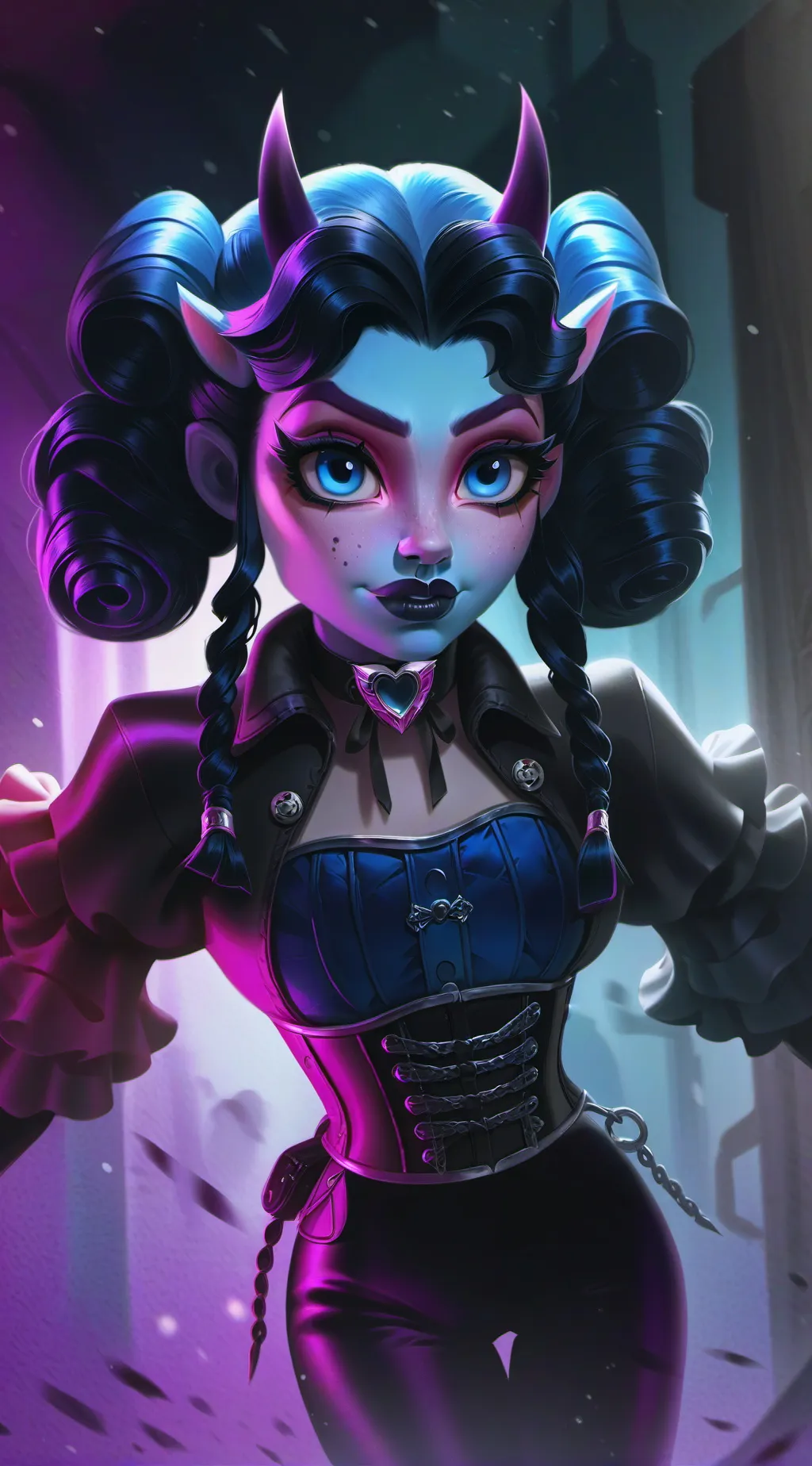 ai character: 😈 Molly👿 background