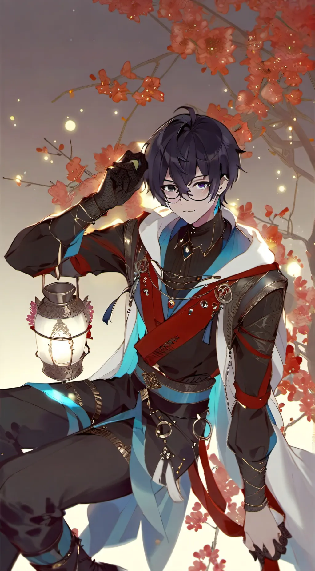 ai character: Leonardo background