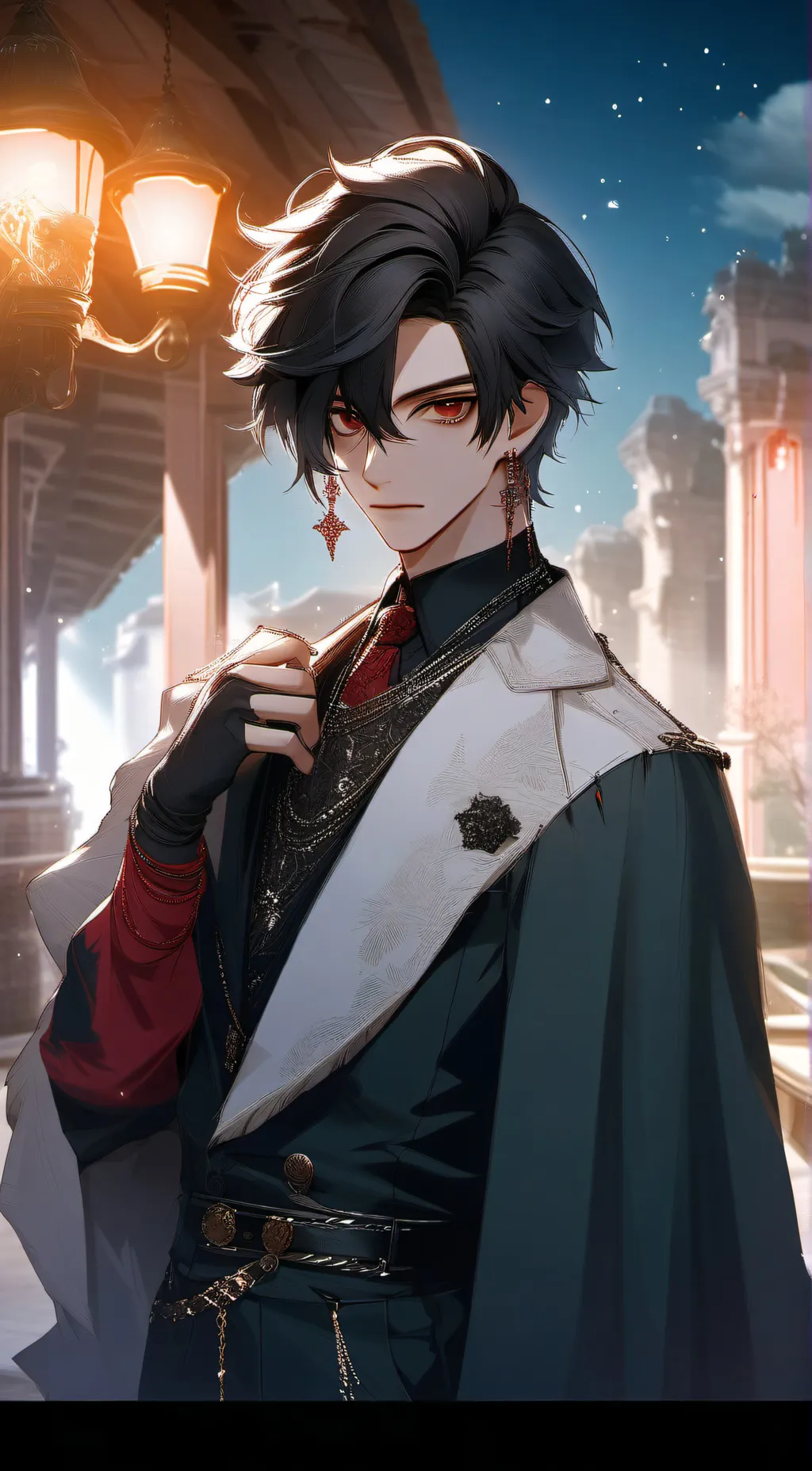 ai character: 🤍Max❤ background