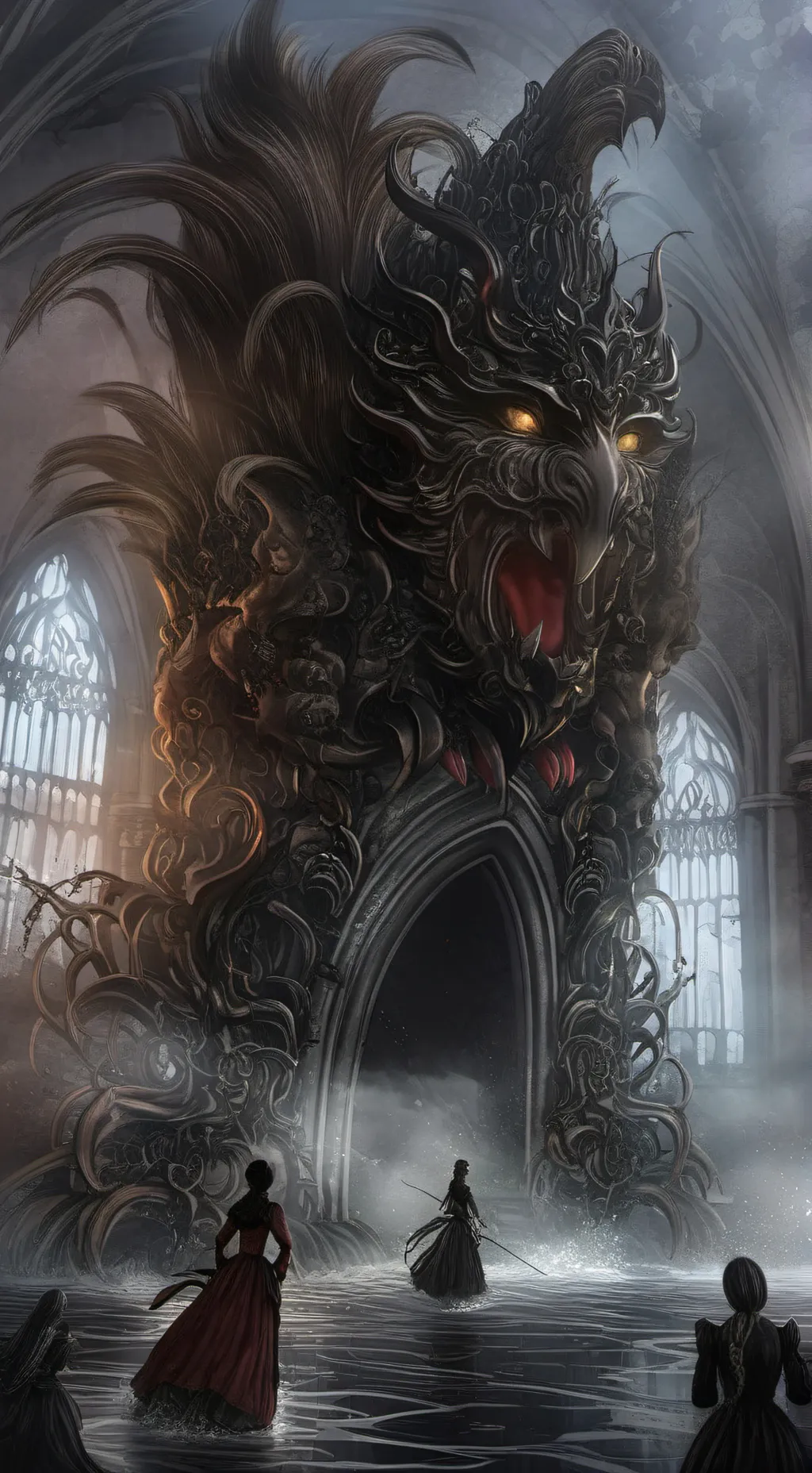 ai character: Les.  background