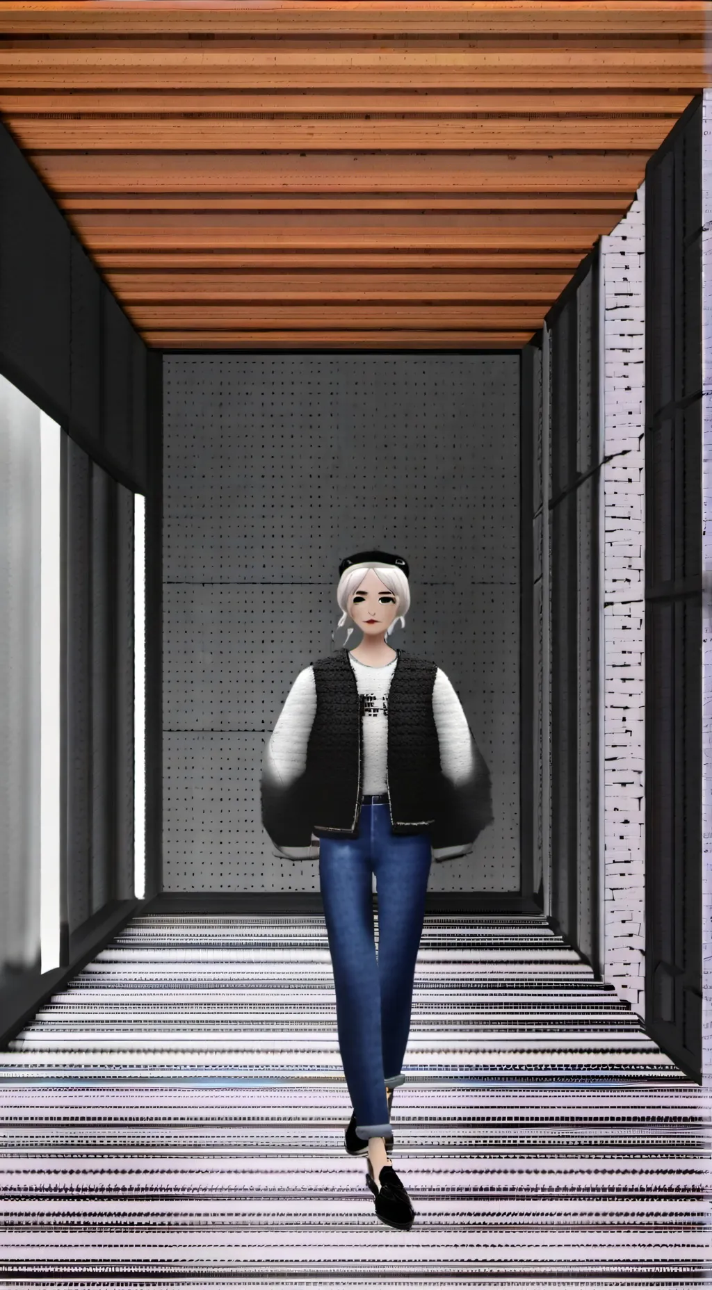 ai character: Rena  background