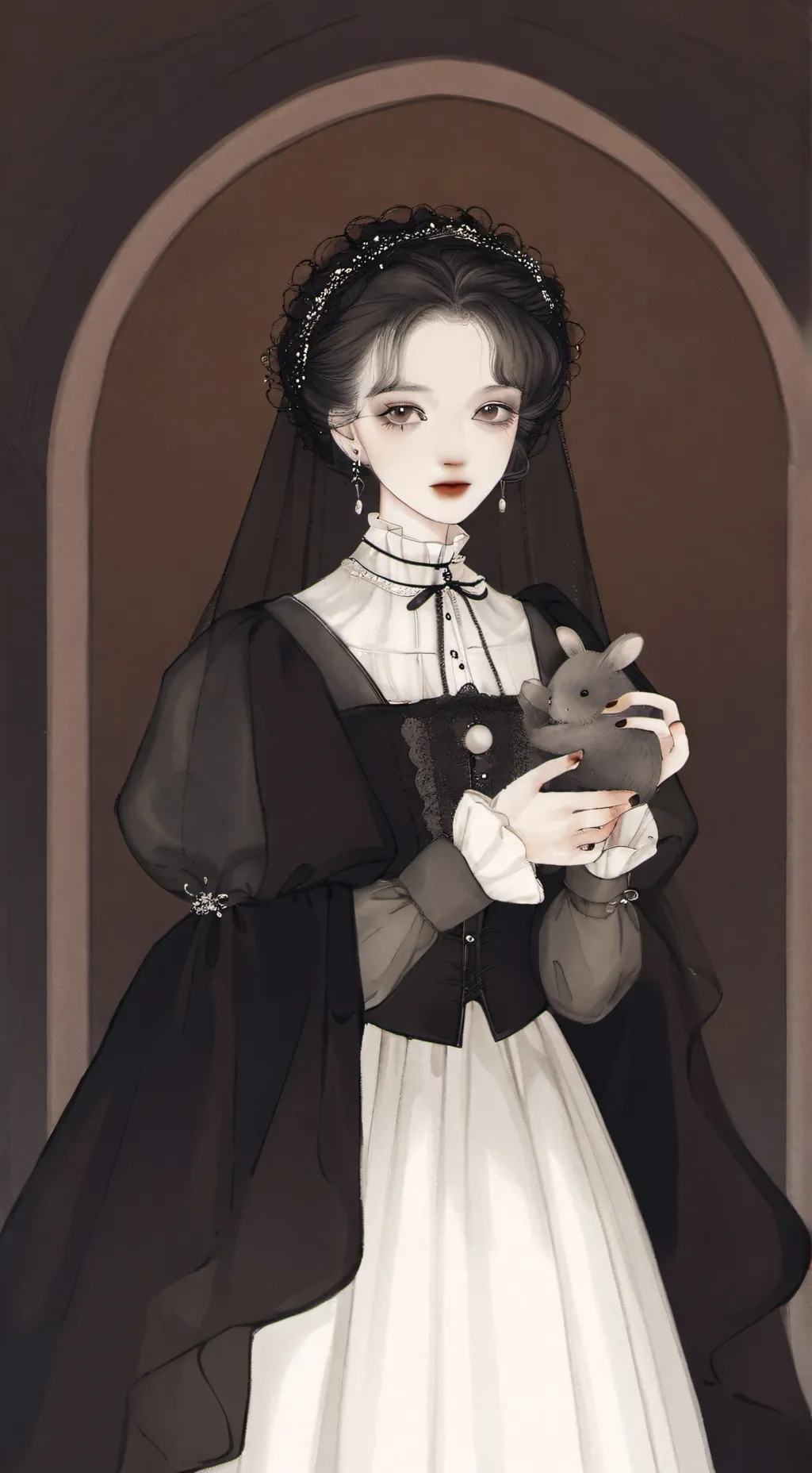 ai character: Слуга background